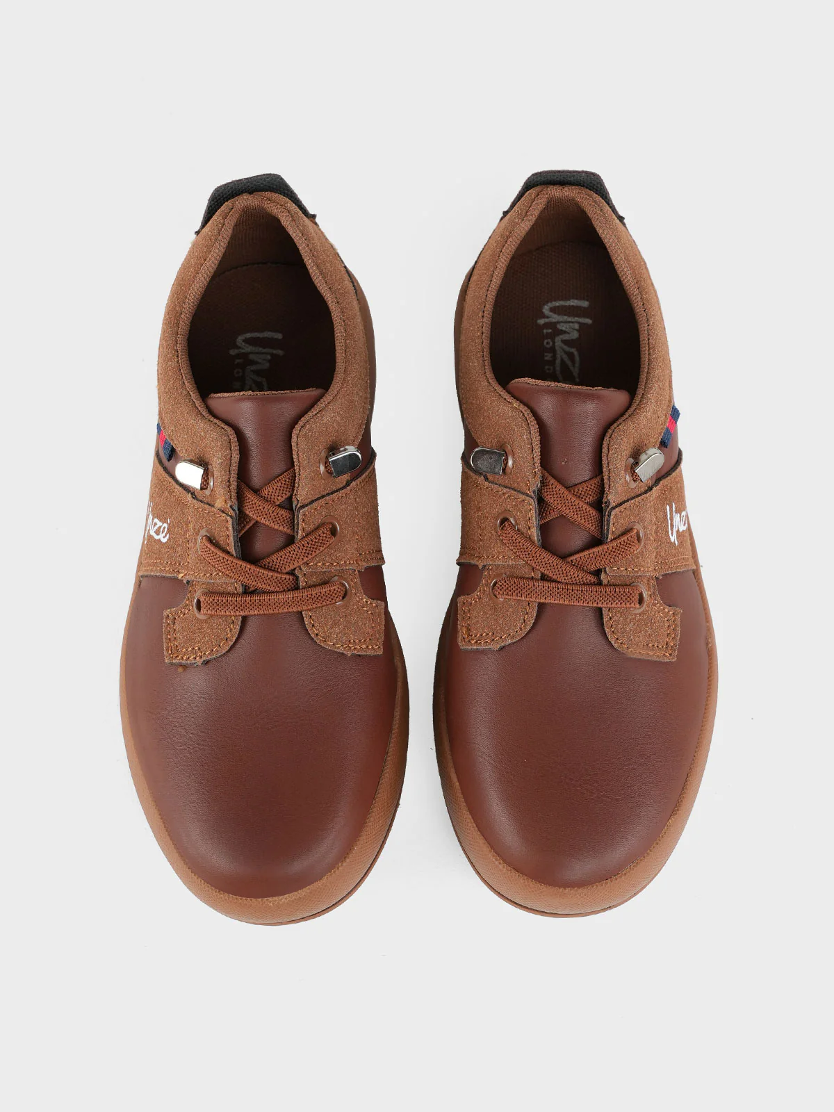 Boys "AMASA" Casual Lace Up Trainers - Image 5