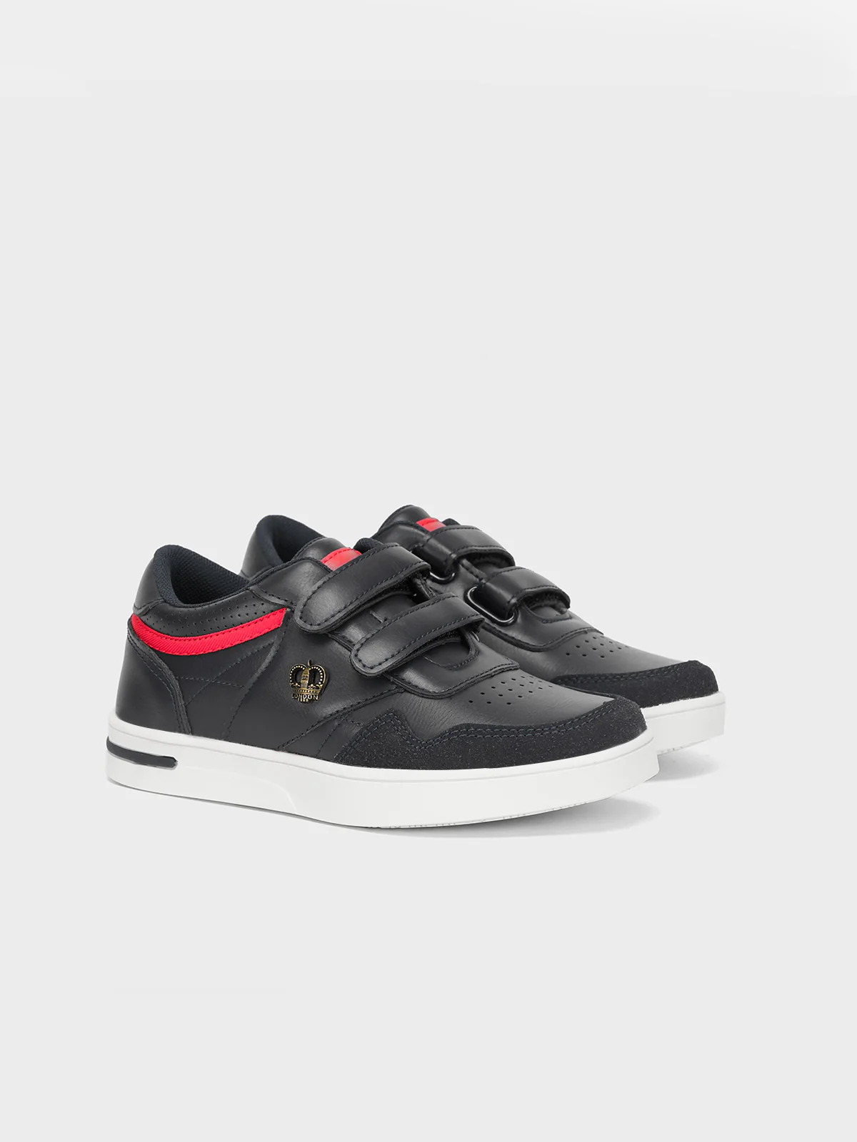 Boys "DRAY" Velcro Closure Comfy Trainers - Image 2