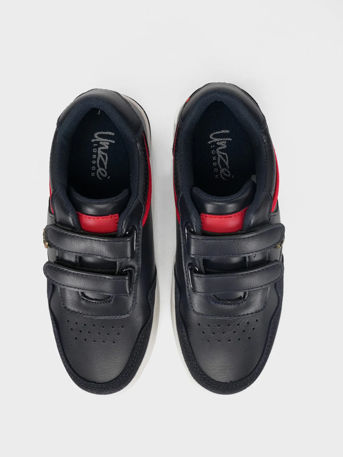 Boys "DRAY" Velcro Closure Comfy Trainers - Image 5