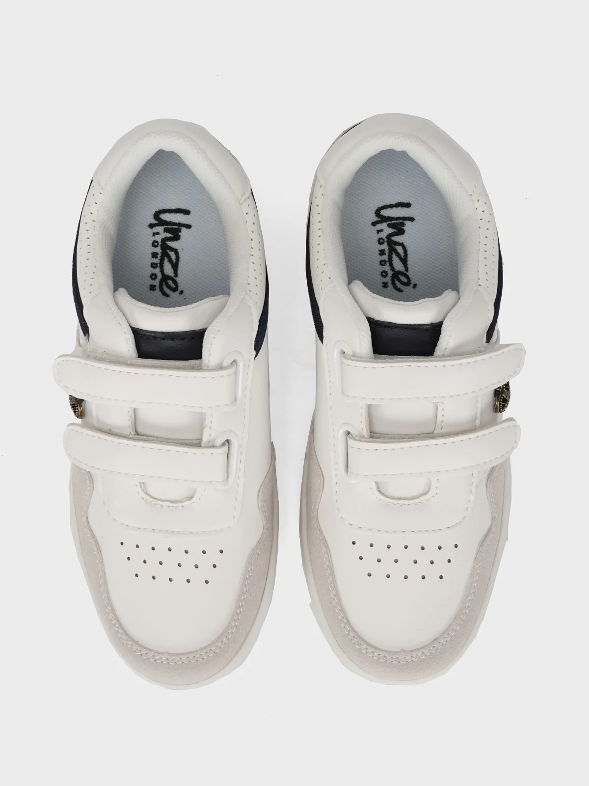 Boys "DRAY" Velcro Closure Comfy Trainers - Image 5