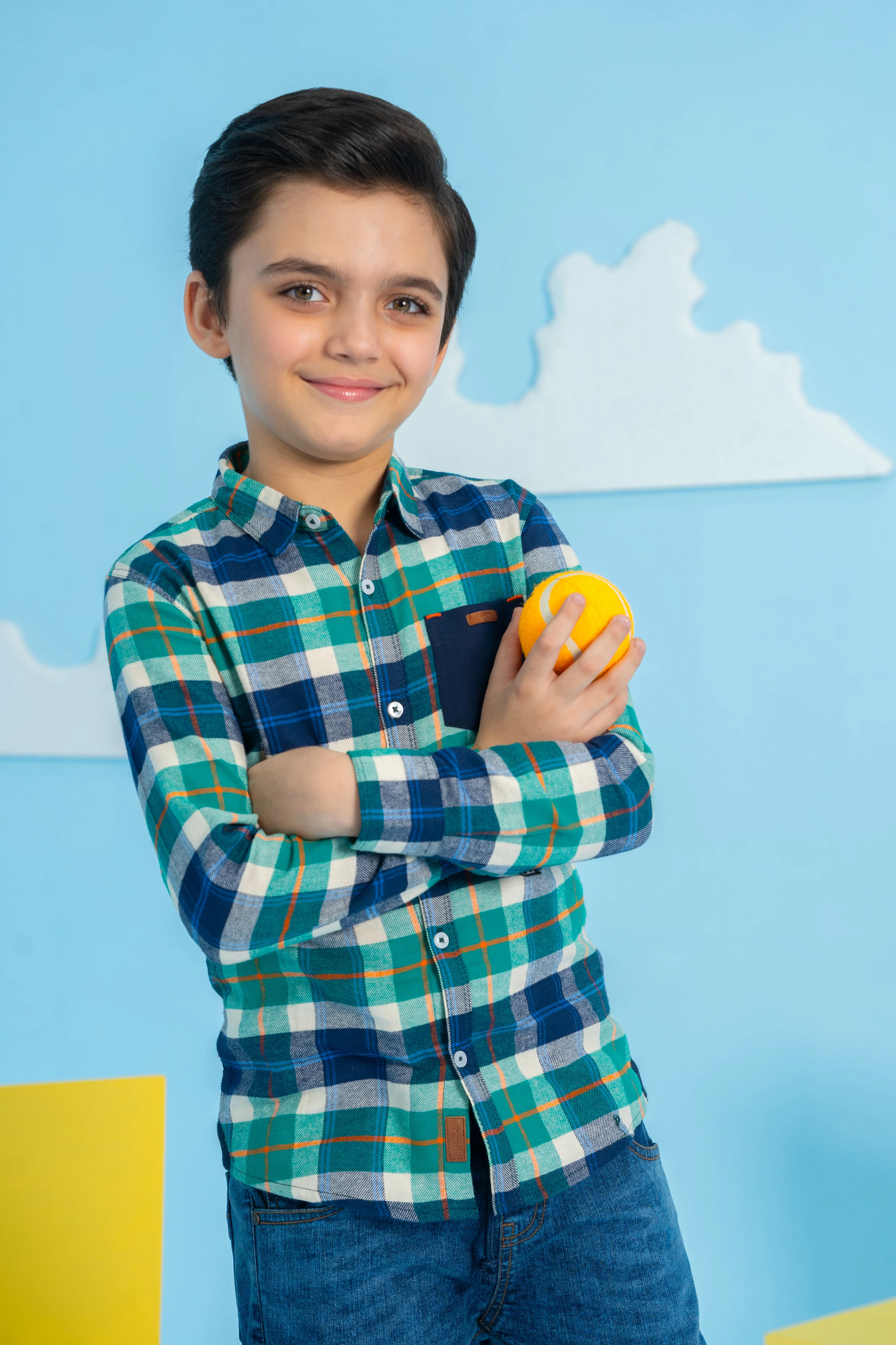 Boys EMAAD Cotton Casual Shirt
