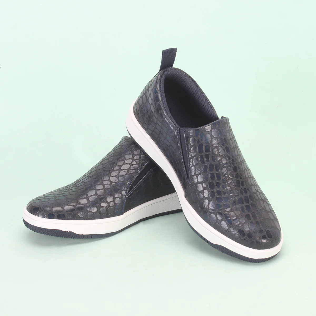 Boys "EULA" Comfy Slide In Trainer Shoes - Image 6