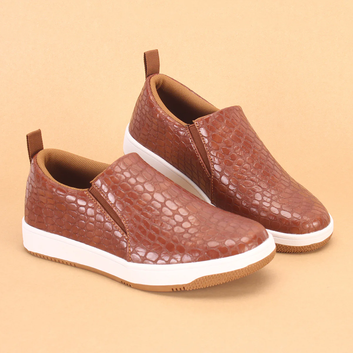 Boys "EULA" Comfy Slide In Trainer Shoes - Image 6