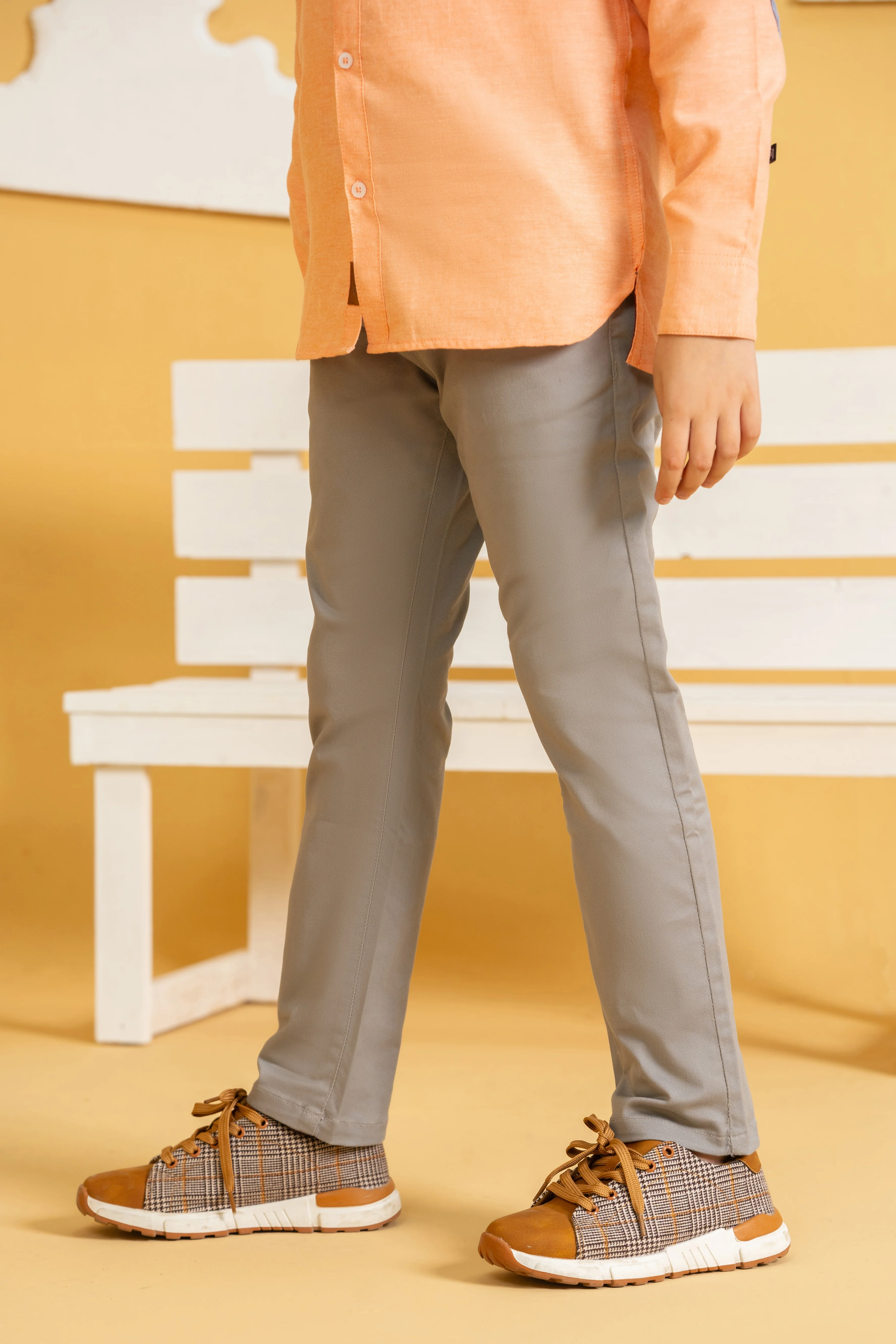 "FARROW" Twill Straight Pant