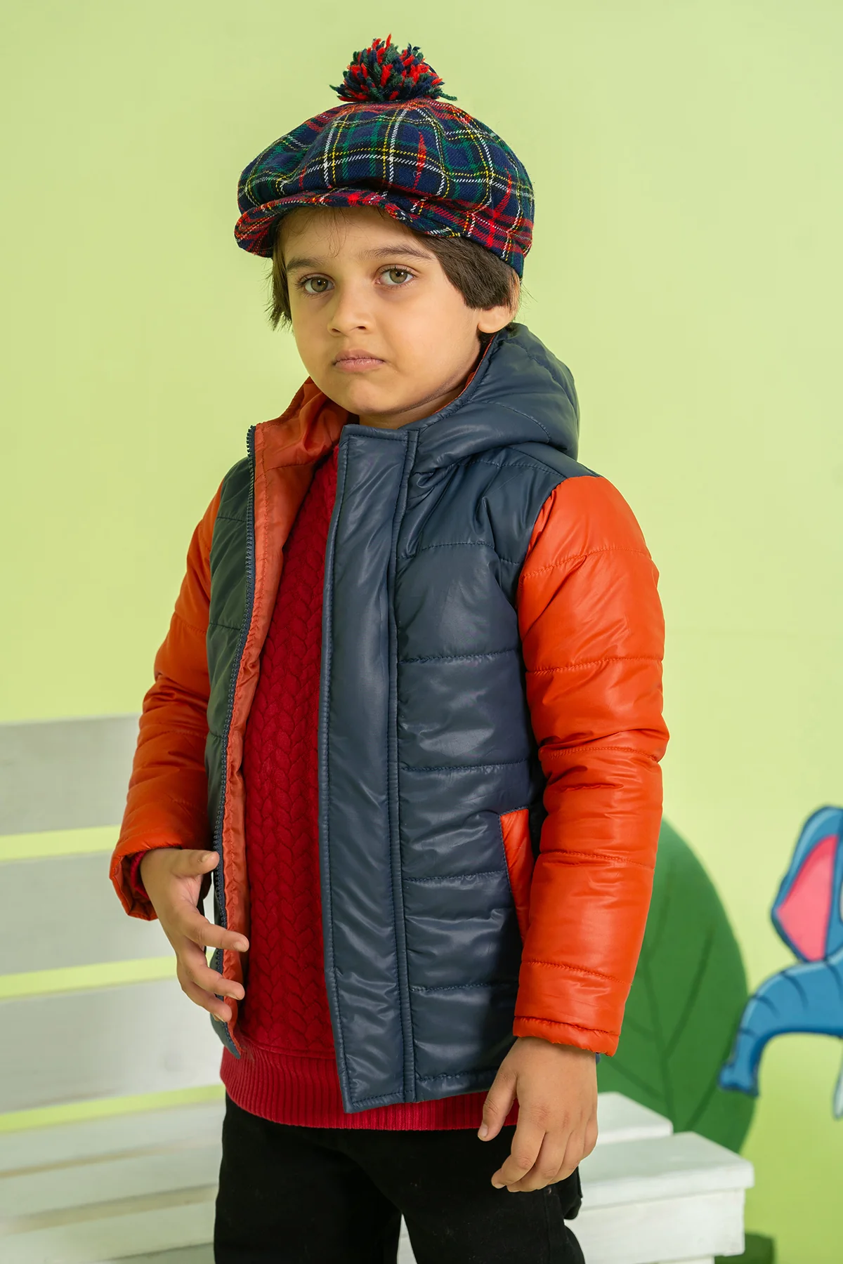 Boys FATTOUSH Puffer Jacket - Image 2