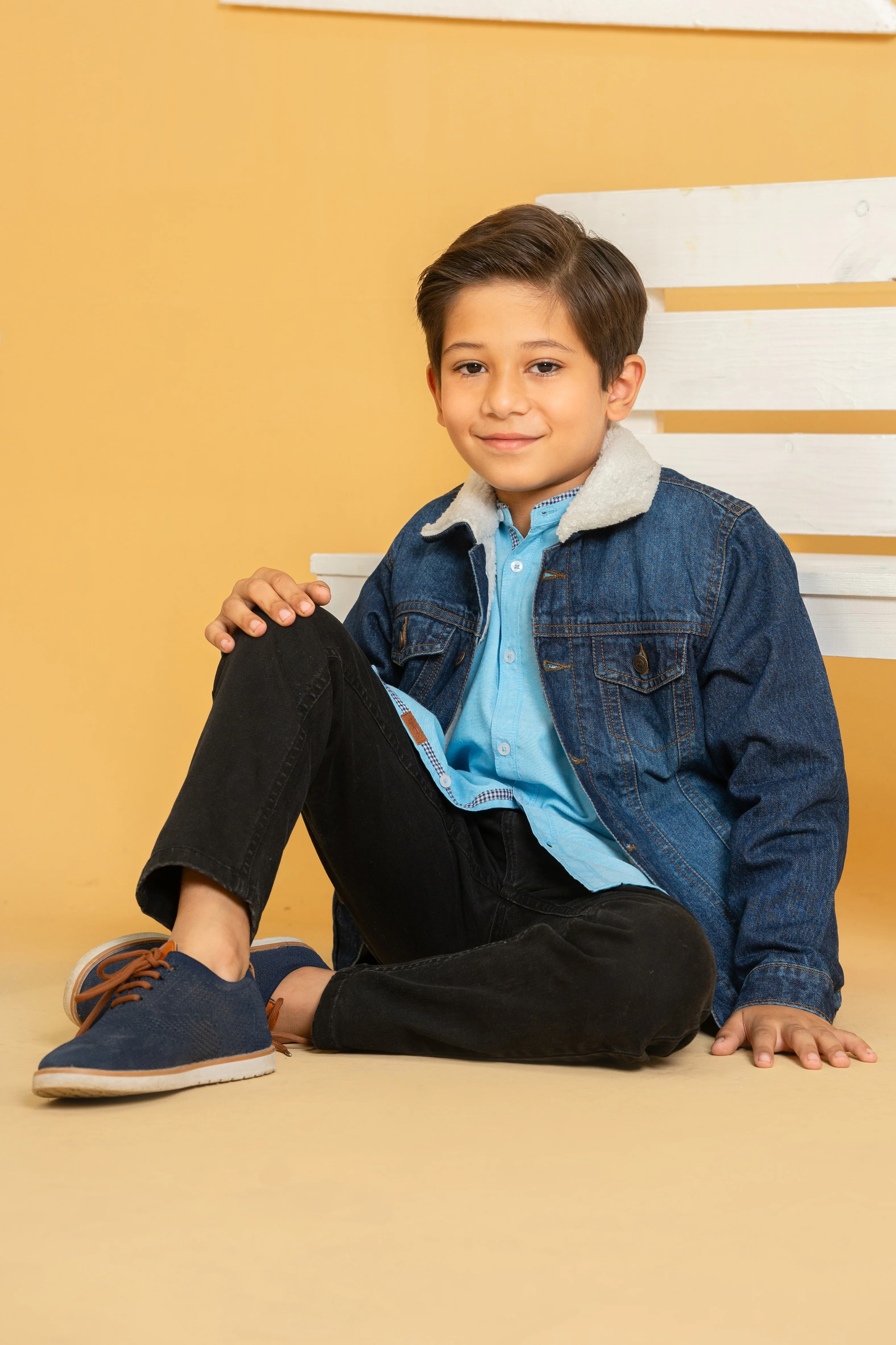 Boys FIAN Denim Jacket - Image 3