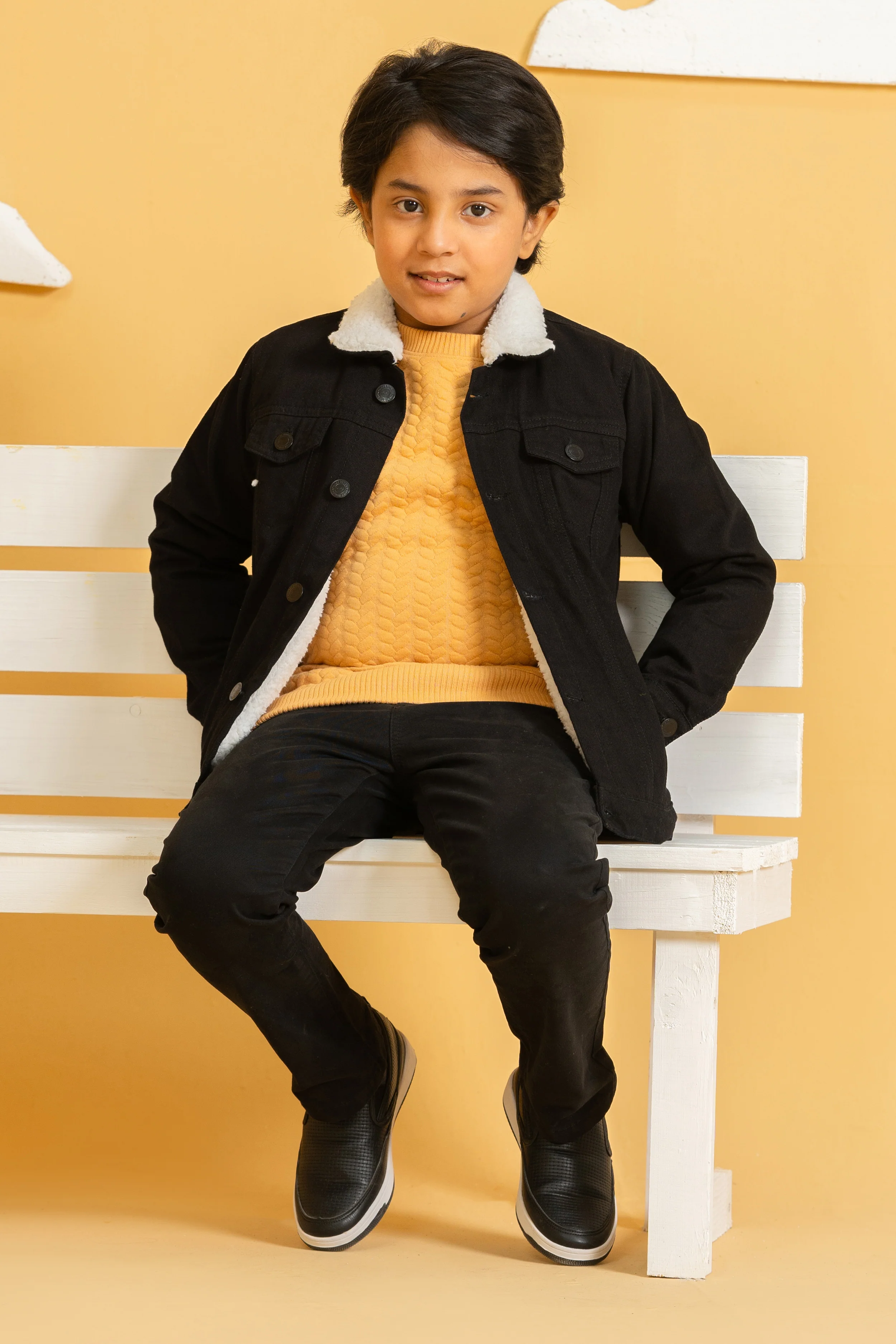 Boys FIAN Denim Jacket - Image 3