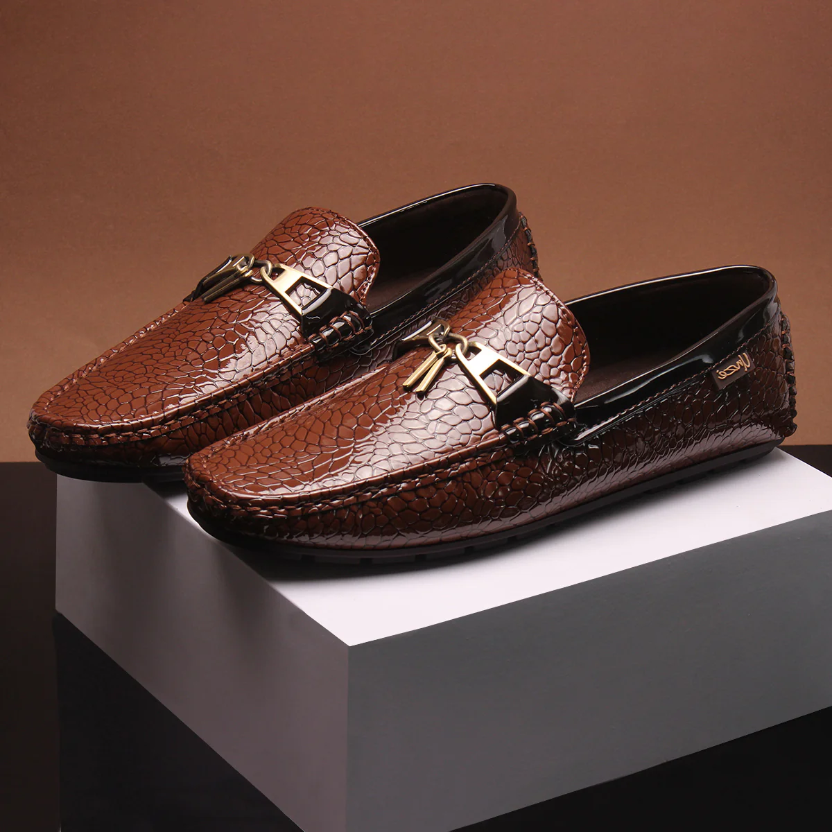 Boys "FINANNIAN" Slip On Moccasin Shoes - Image 6