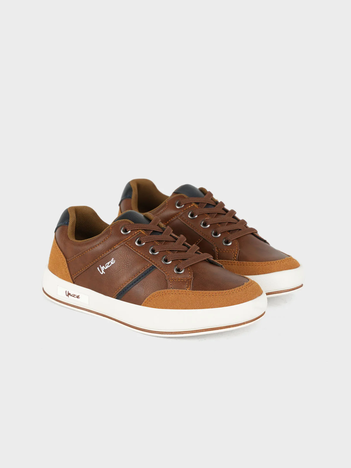 Boys "HADLEE" Comfy Lace Up Trainers - Image 2