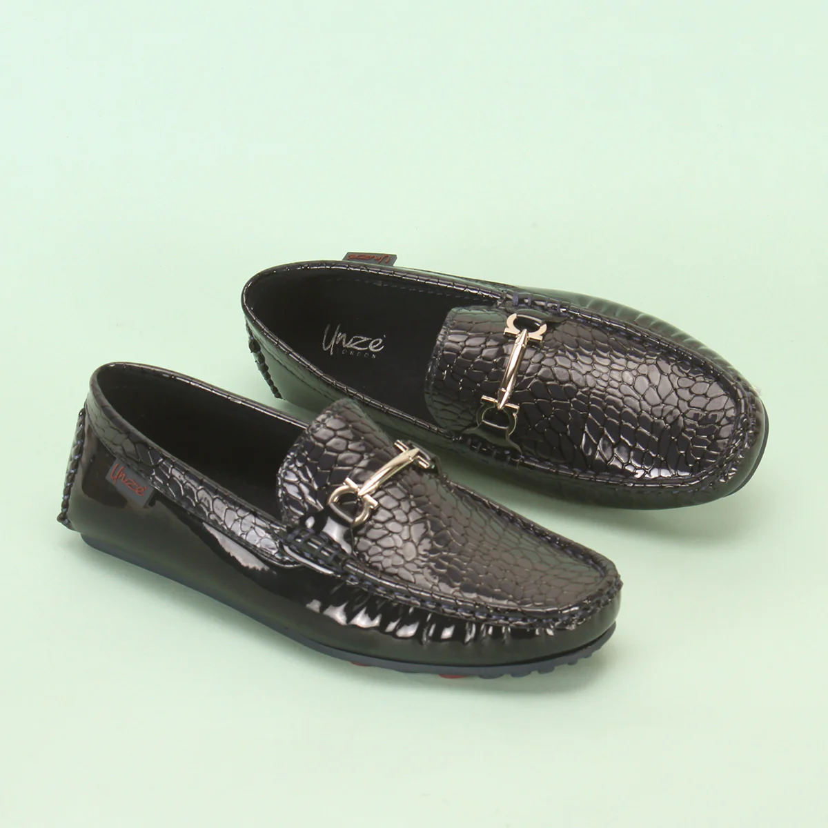 Boys "HUCK" Slip On Moccasin Shoes - Image 6