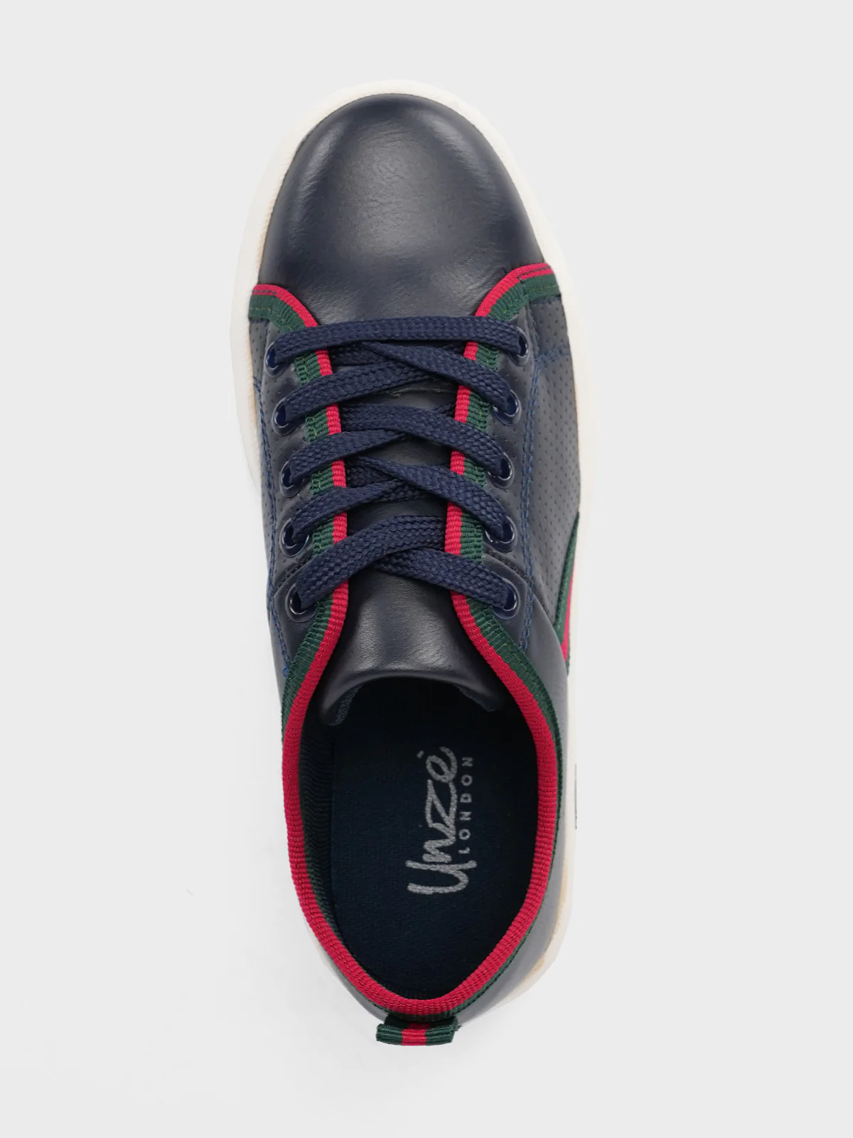 Boys "LEONE" Lace Up Casual Trainers - Image 5