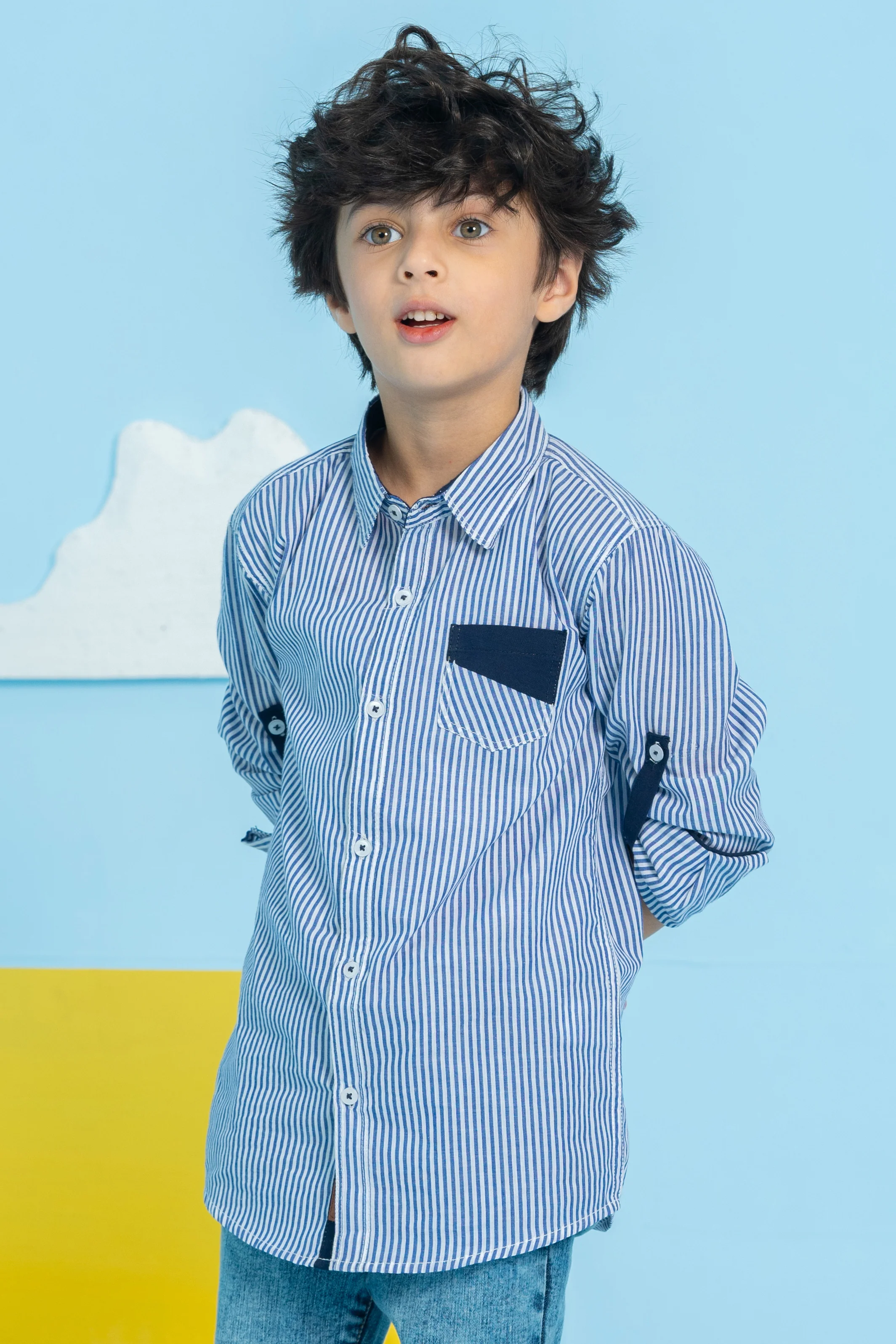"MARWAN" Cotton Casual Shirt - Image 2