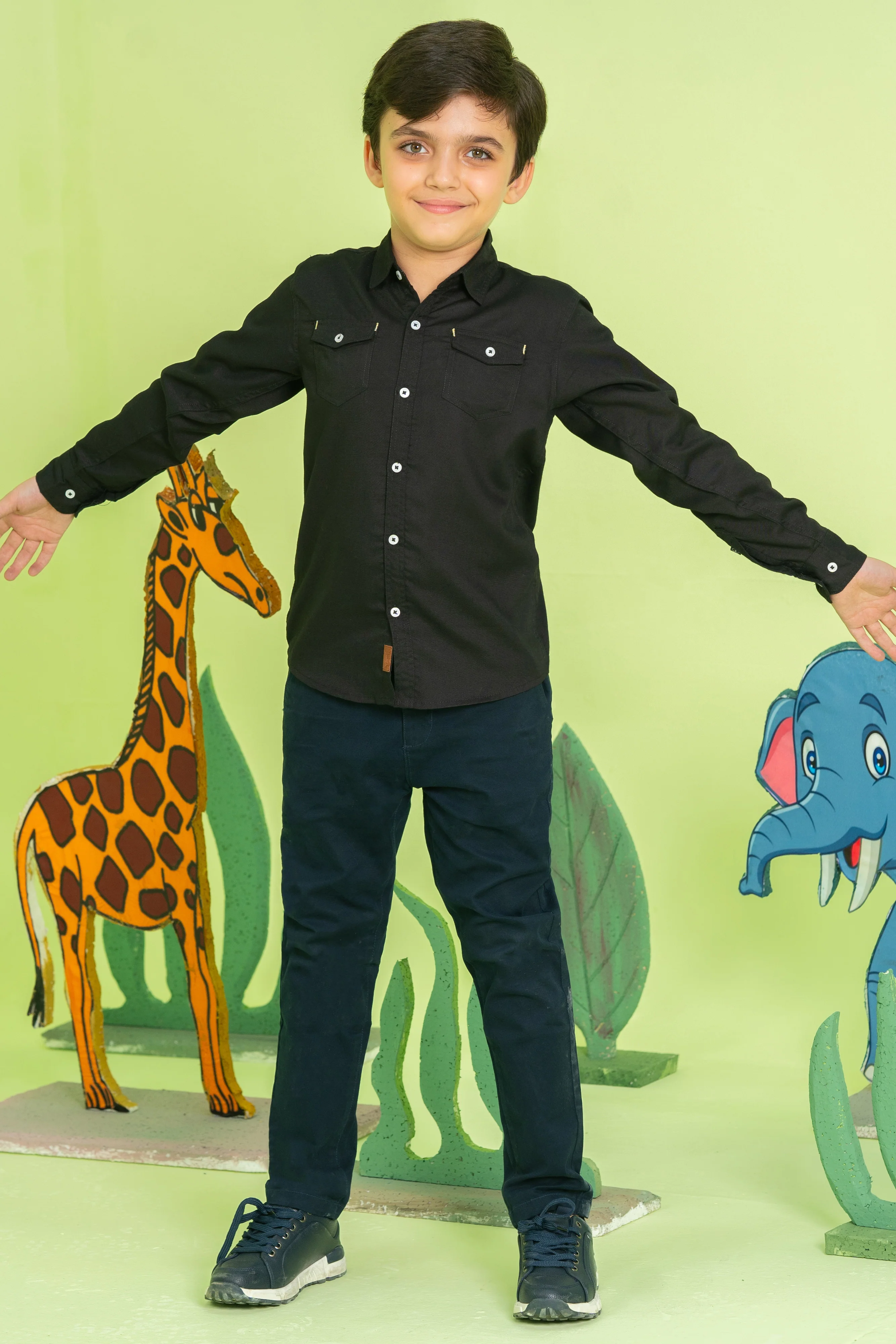 Boys NAJI Cotton Casual Shirt - Image 3