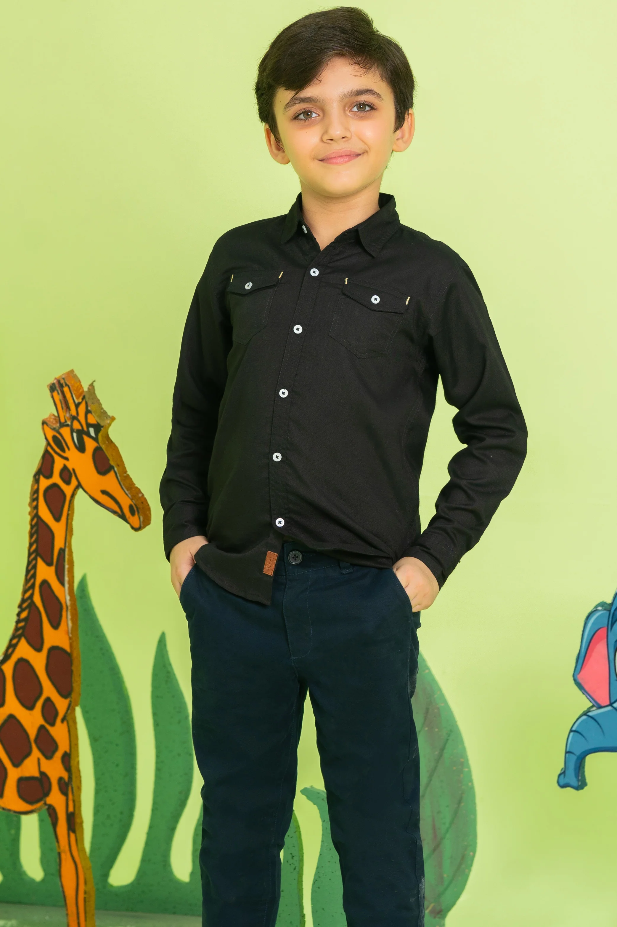 Boys NAJI Cotton Casual Shirt - Image 4