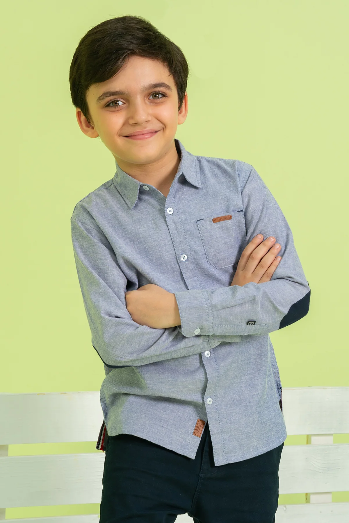 Boys NOUR Cotton Casual Shirt - Image 2