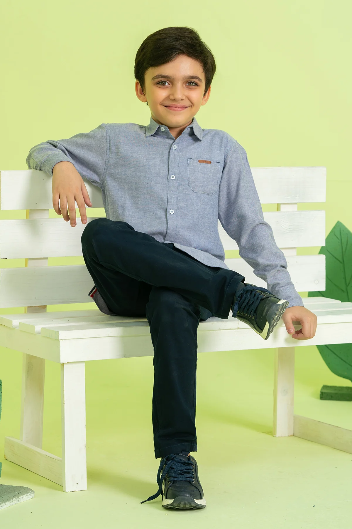 Boys NOUR Cotton Casual Shirt - Image 3