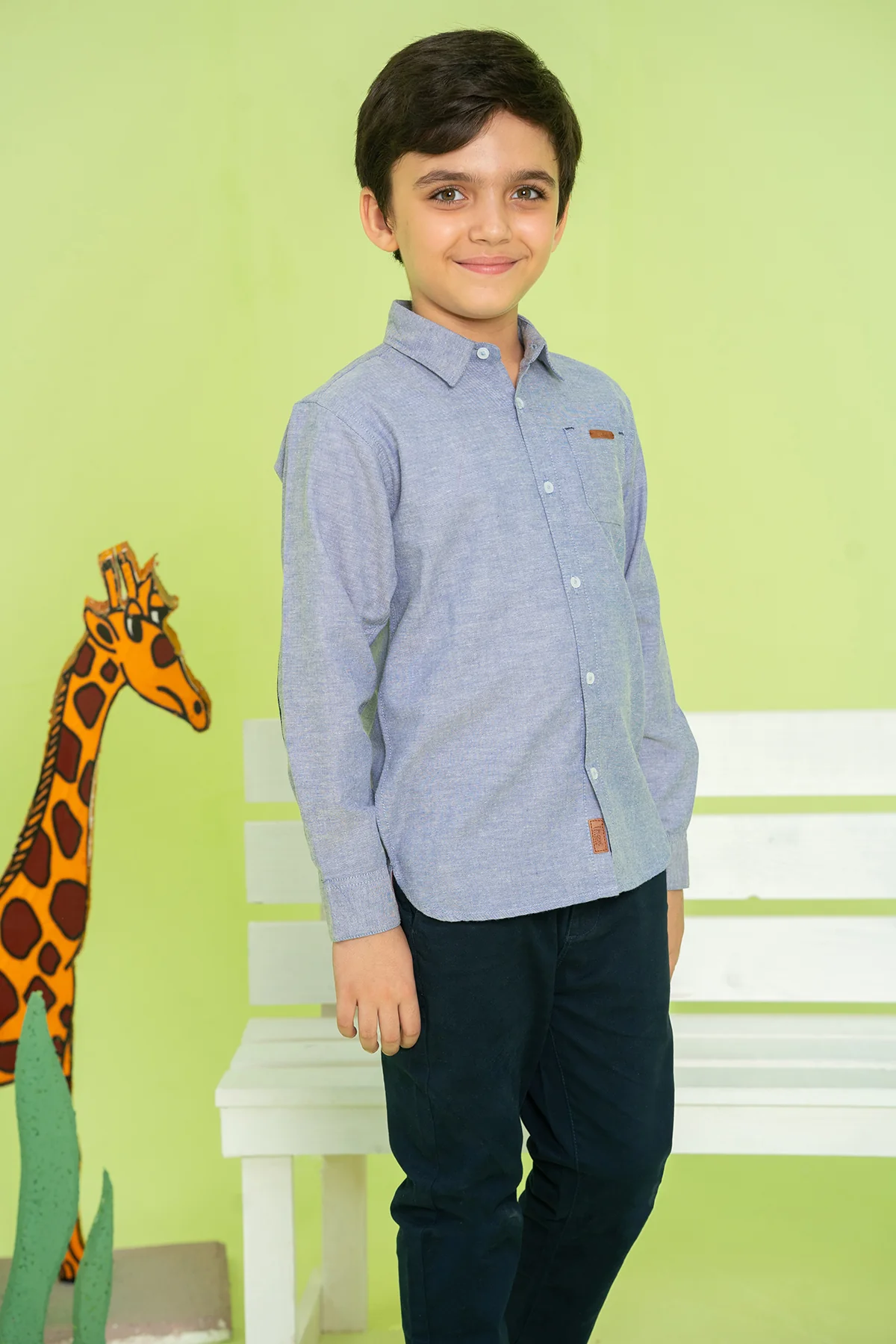 Boys NOUR Cotton Casual Shirt - Image 4