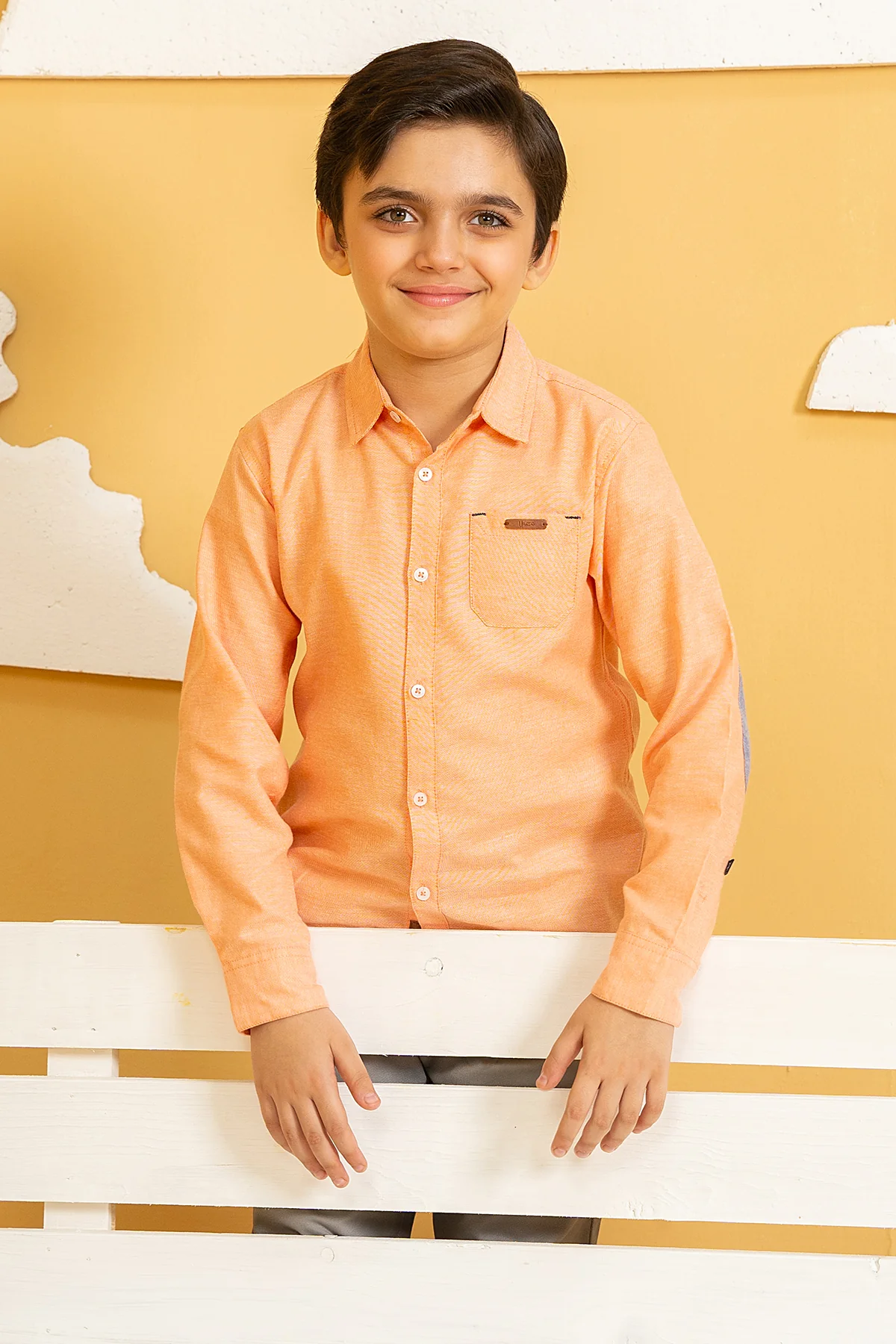 Boys NOUR Cotton Casual Shirt - Image 4