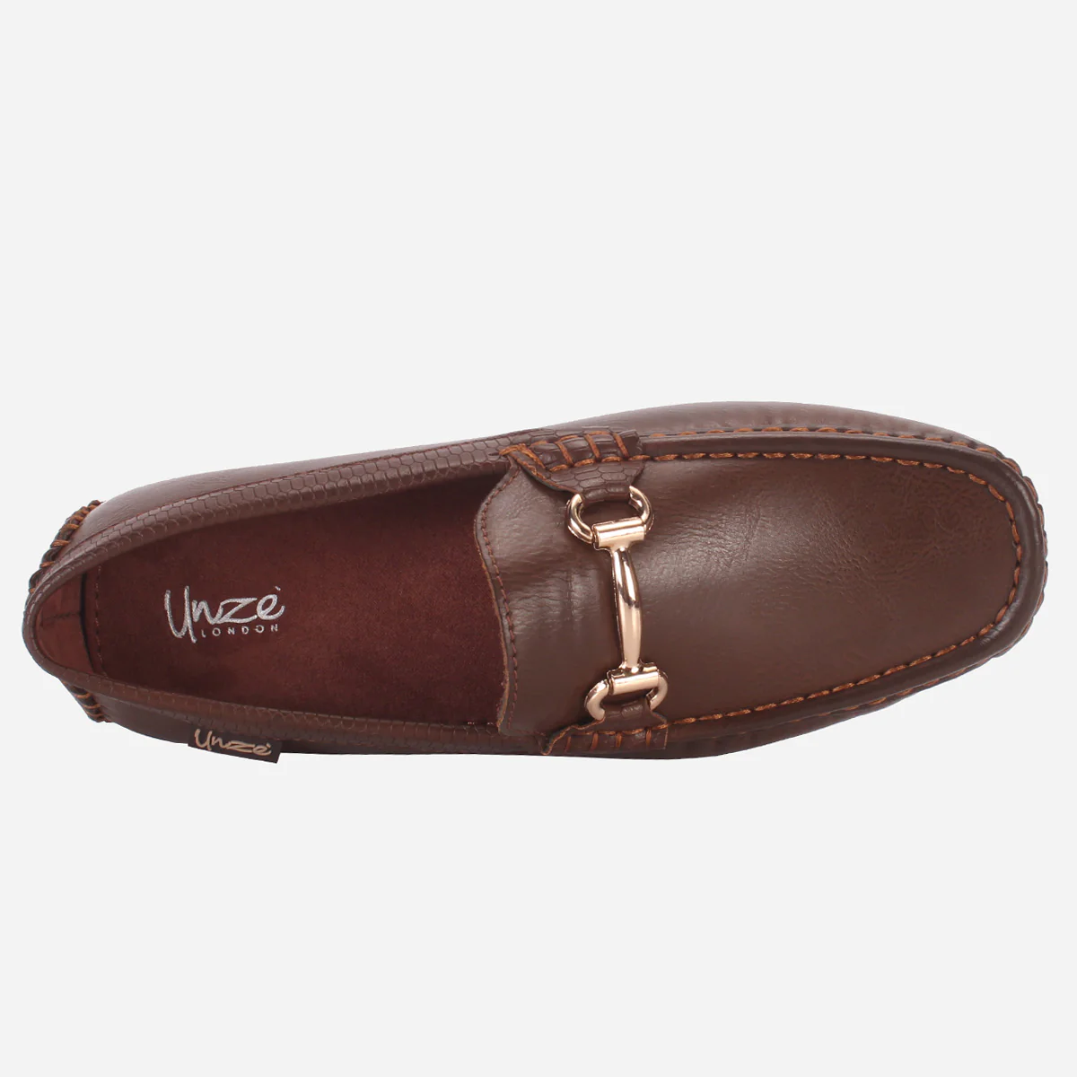 Boys "QUENTIN" Slip On Moccasin Shoes - Image 4