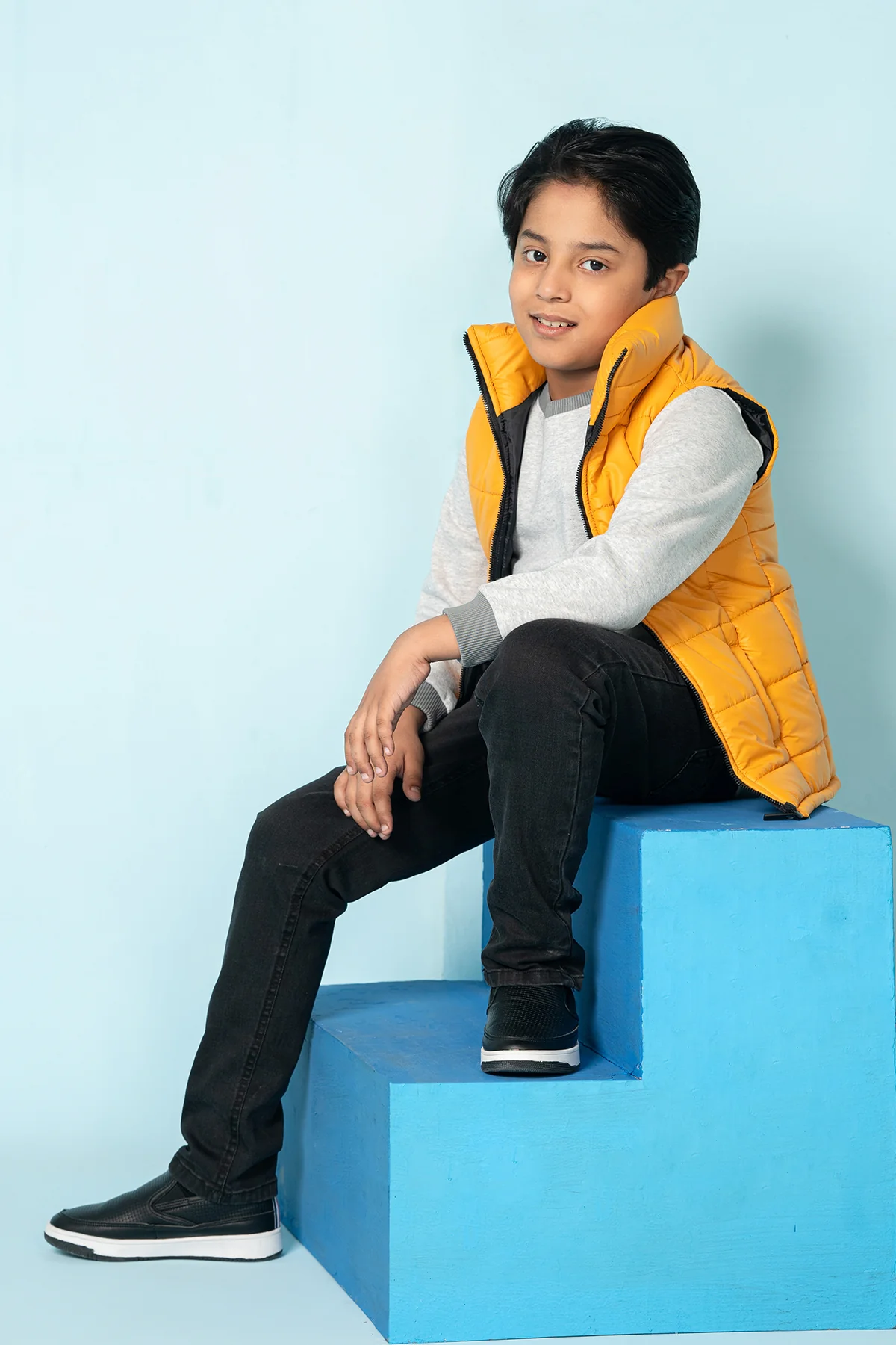 Boys RAMLA Puffer Jacket - Image 2