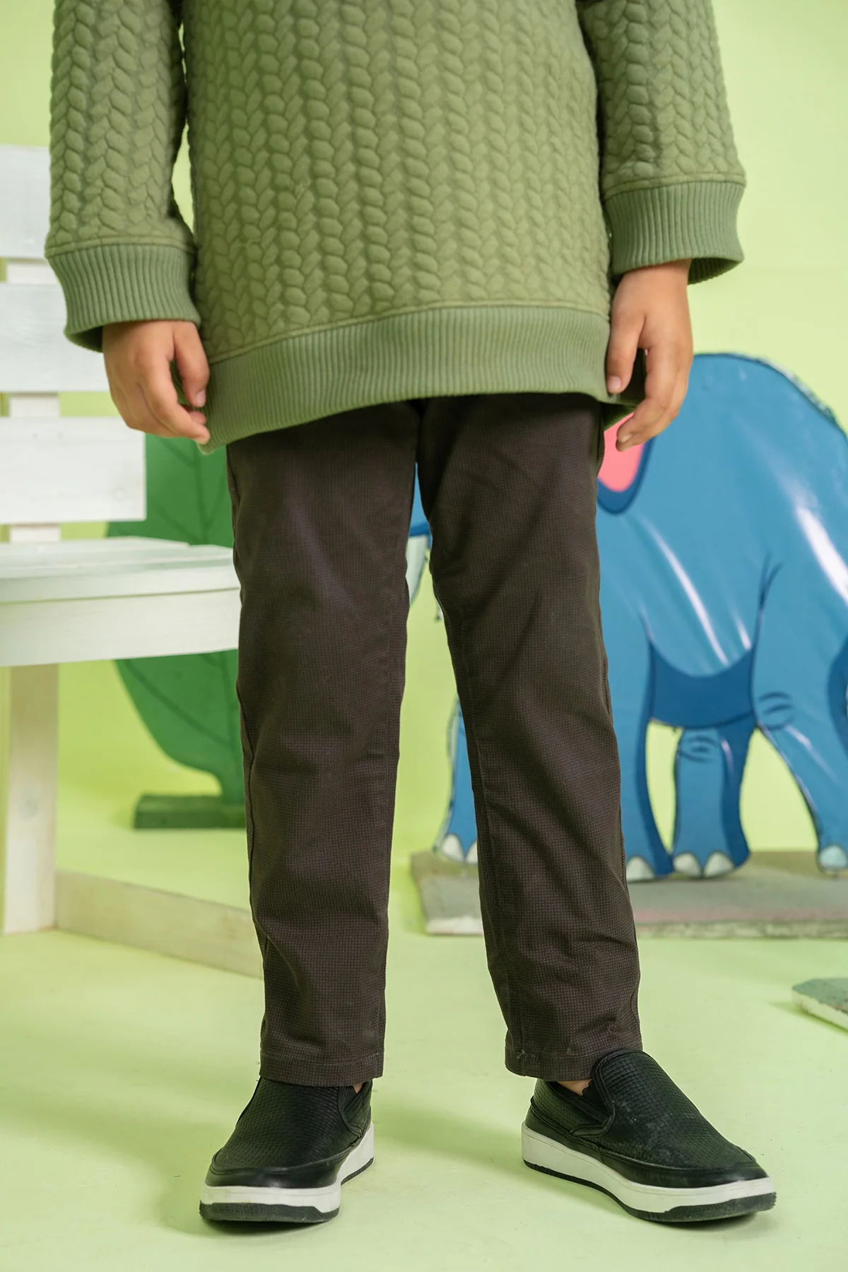 "SAMIR" Twill Straight Pant - Image 2