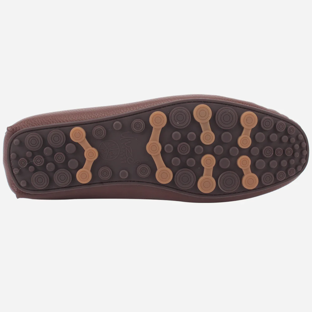 Boys "SANEY" Textured Backless Slip-ons Moccasins - Image 5