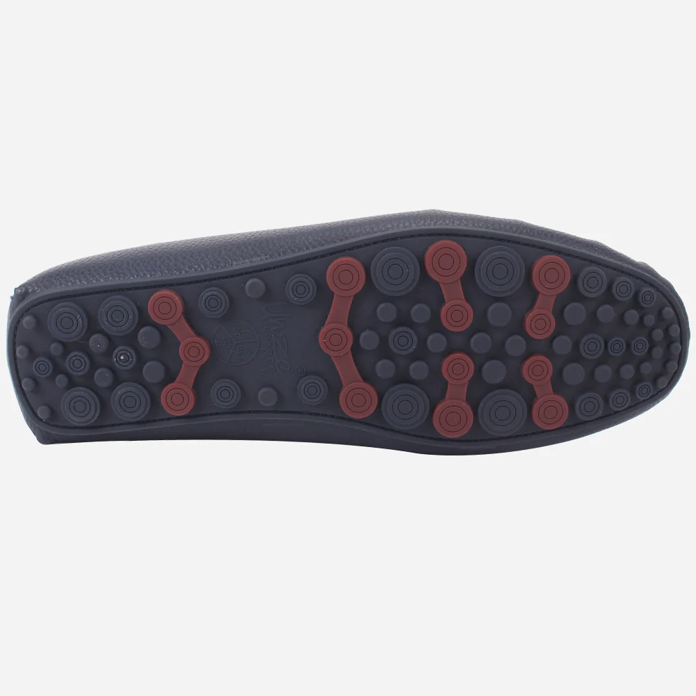 Boys "SANEY" Textured Backless Slip-ons Moccasins - Image 5