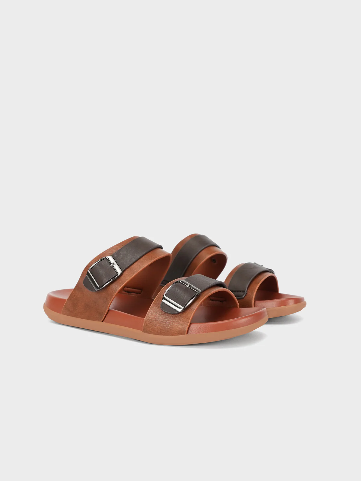 Boys "SANTION" Buckle Detailing Slippers - Image 2
