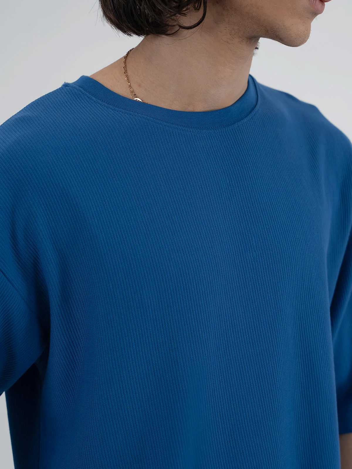 "BRADY" Drop Shoulder Basic T-Shirt - Image 5