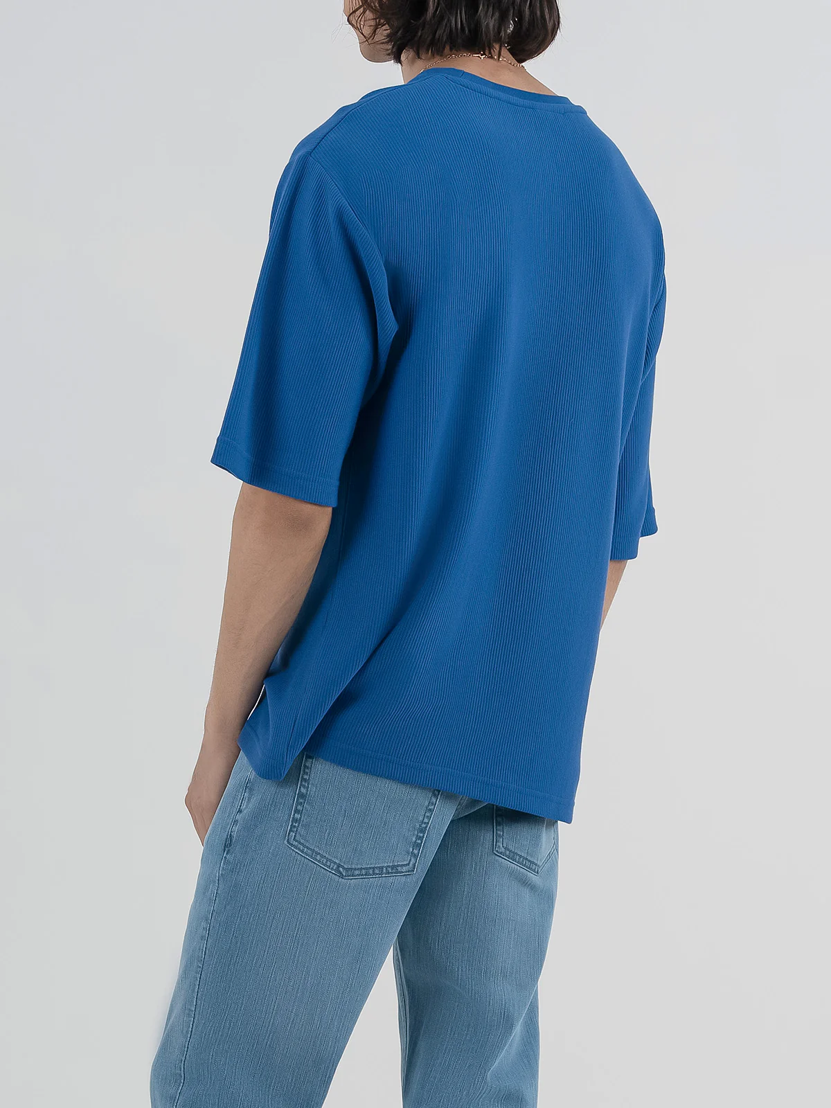 "BRADY" Drop Shoulder Basic T-Shirt - Image 8
