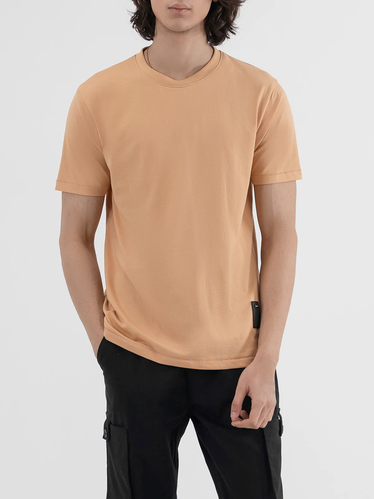 "BRAM" Regular Fit Basic T-Shirt