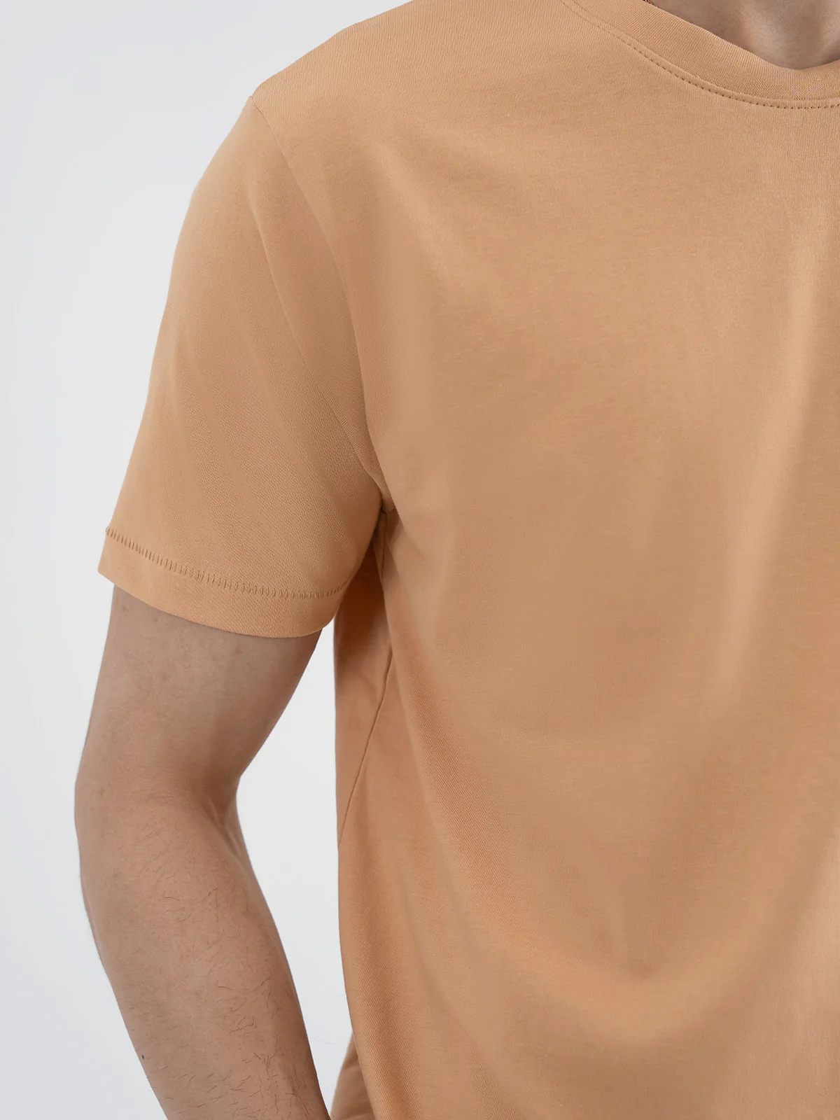 "BRAM" Regular Fit Basic T-Shirt - Image 4