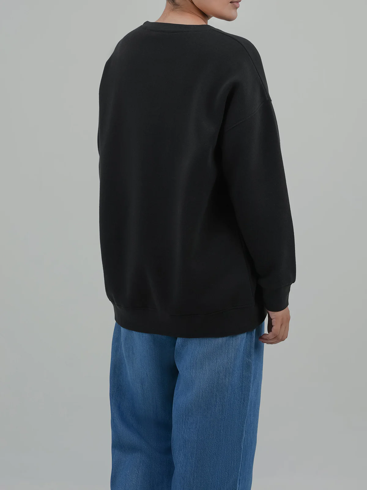 "BRANDO" Stylish Basic Fleece Sweatshirt - Image 6