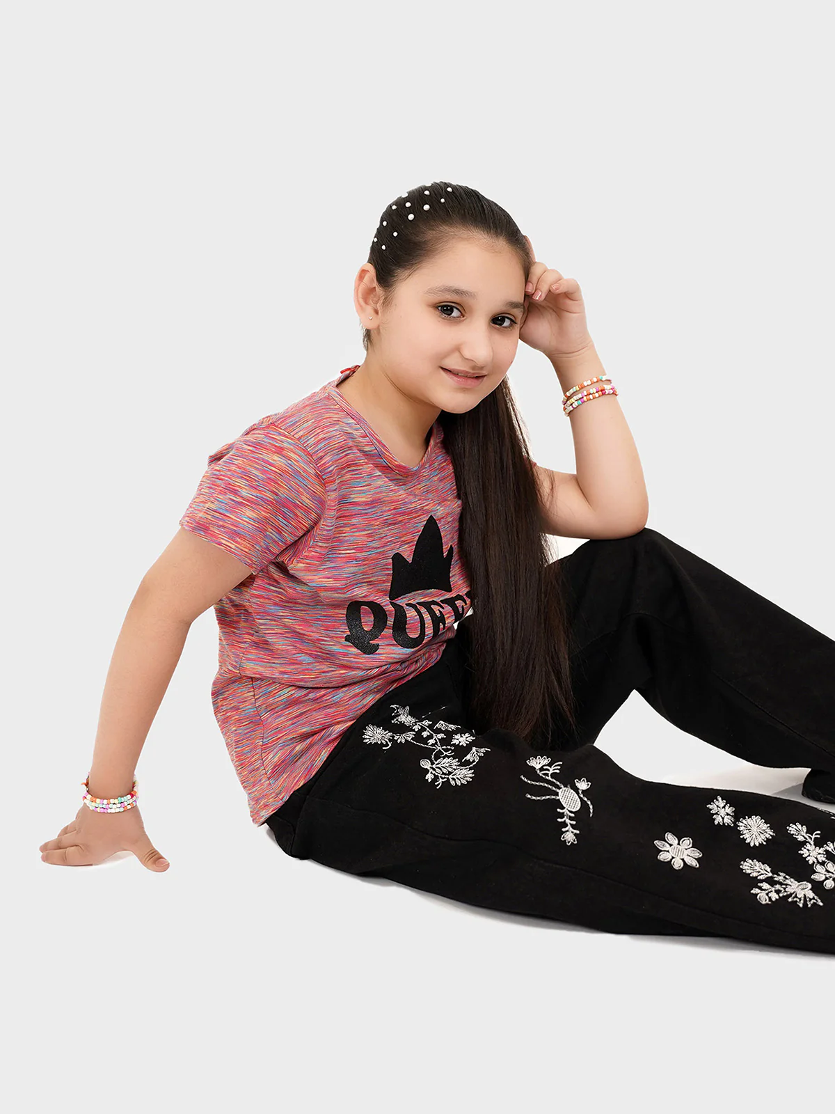 "BRANKO" Embroidered Fit Jeans - Image 3
