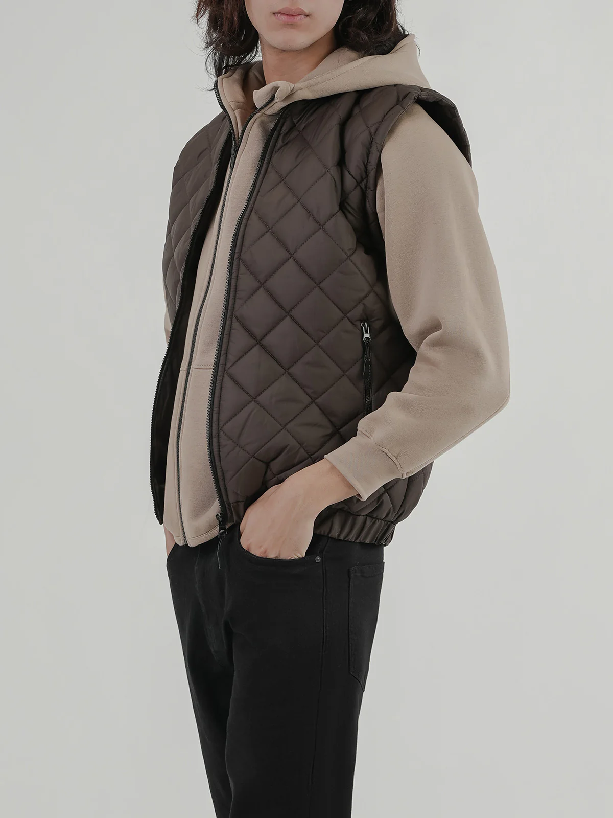 "BRENTA" Gilet Regular Fit Puffer Jacket - Image 3