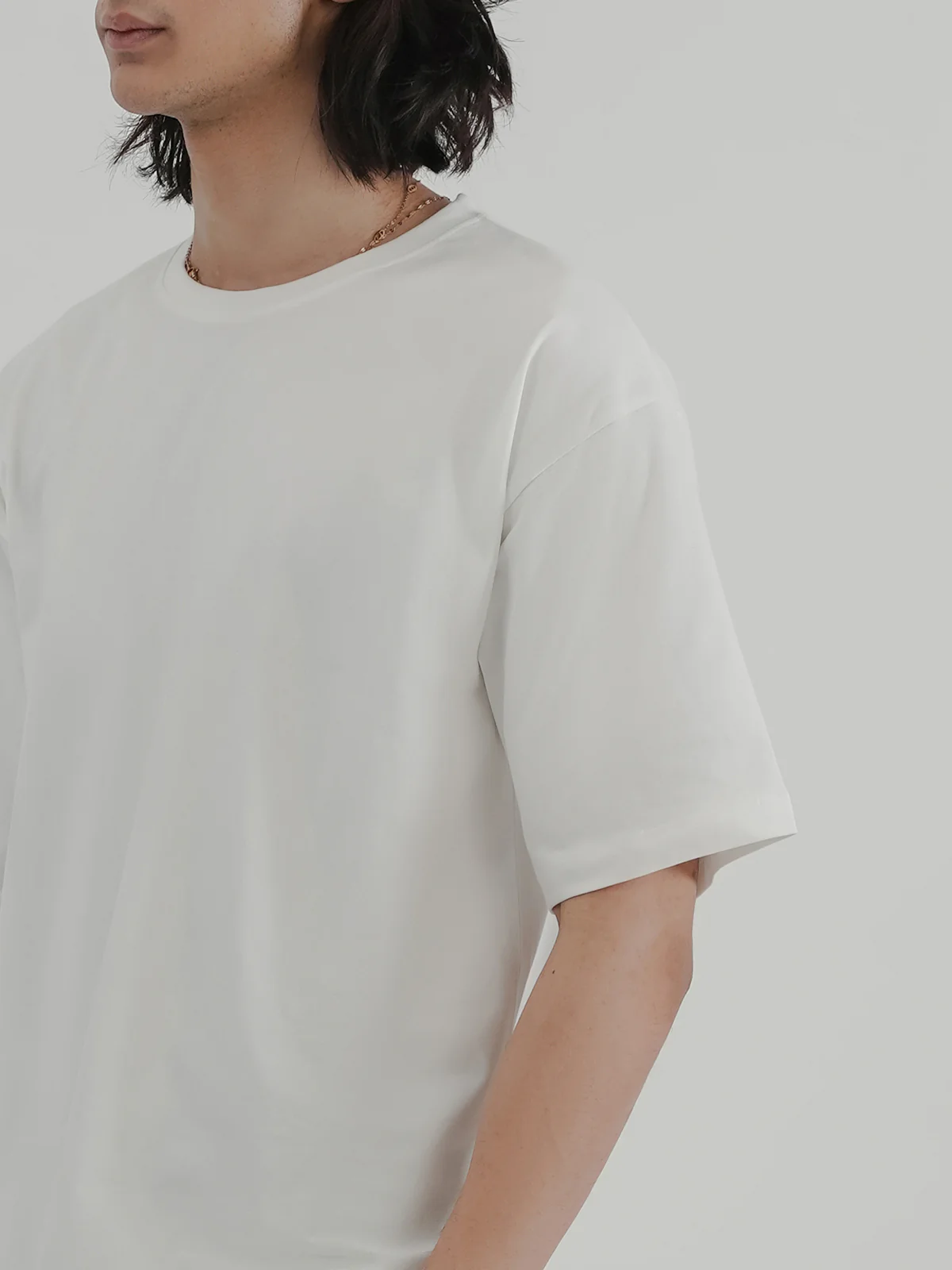 "BRIGGS" Drop Shoulder Basic T-Shirt - Image 3