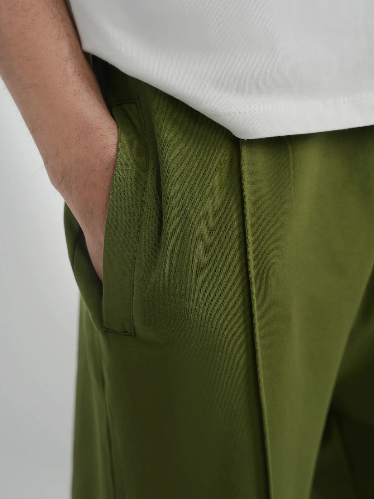 "BRIGGS" Drop Shoulder Basic T-Shirt - Image 4