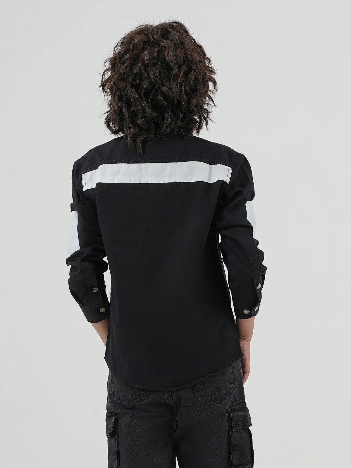 "BRILEY" Solid Regular Fit Casual Shirt - Image 6