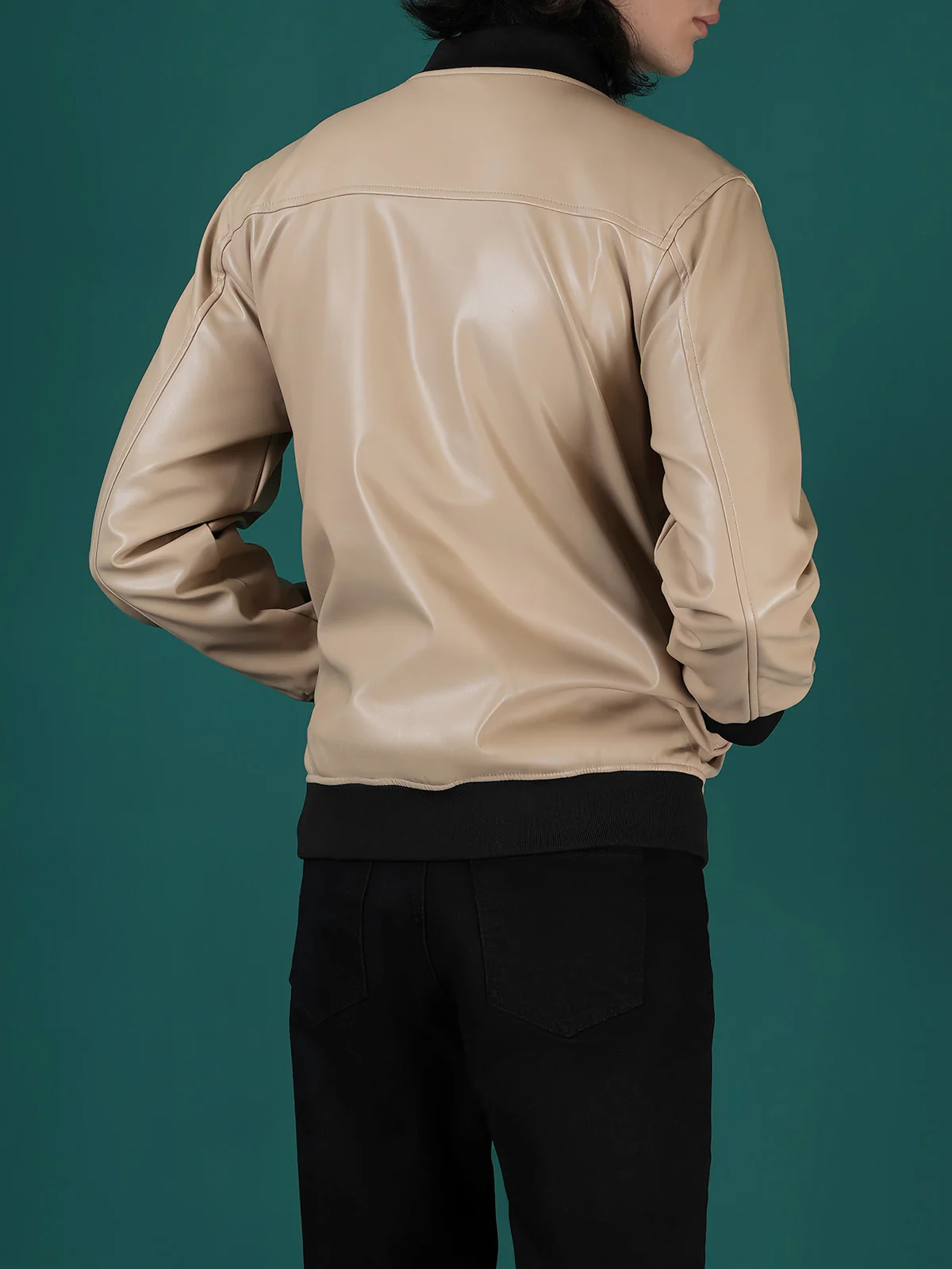 "BRINLY" Casual Regular Fit Bomber Jacket - Image 7