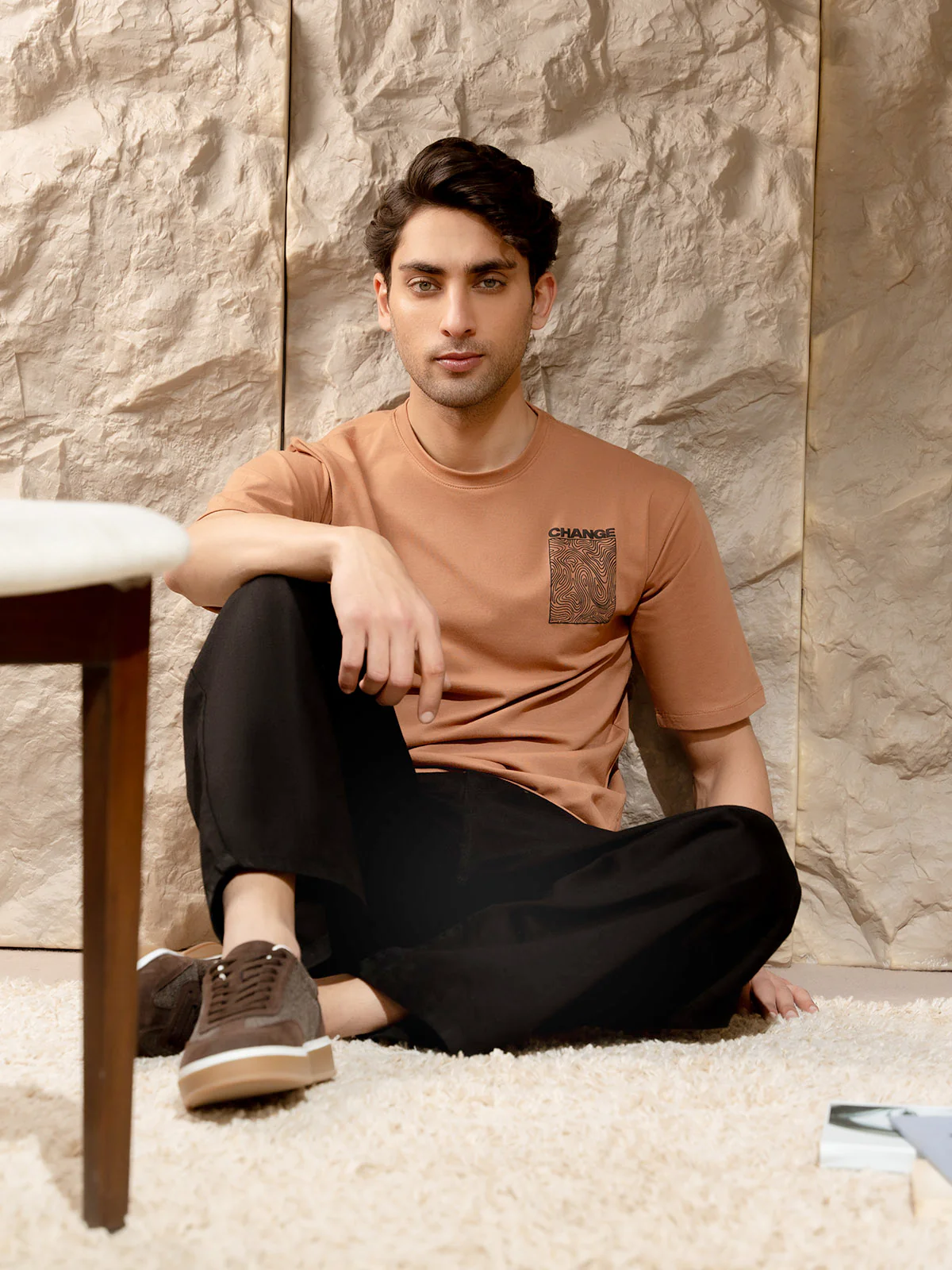 "BRISTOL" Drop Shoulder Basic T-Shirt - Image 4