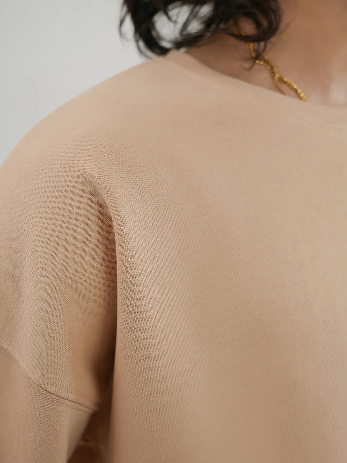 "BROOKE" Basic Style Fleece Sweatshirt - Image 5