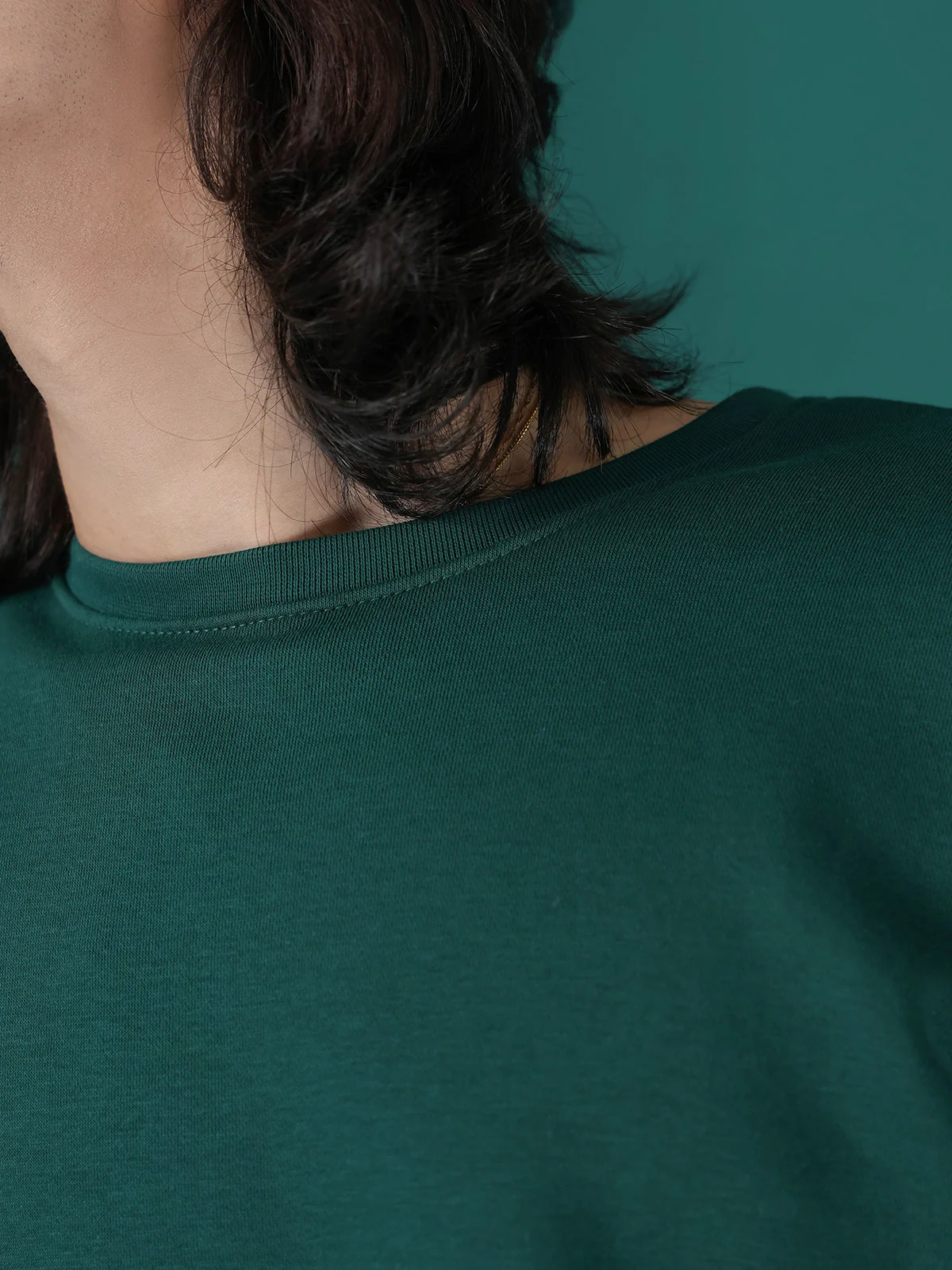 "BROOKE" Basic Style Fleece Sweatshirt - Image 6