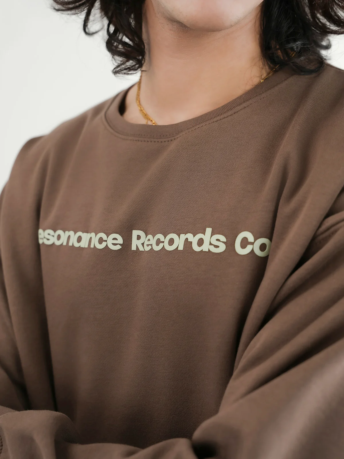 "BRUCE" Drop Shoulder Fleece Sweatshirt - Image 4