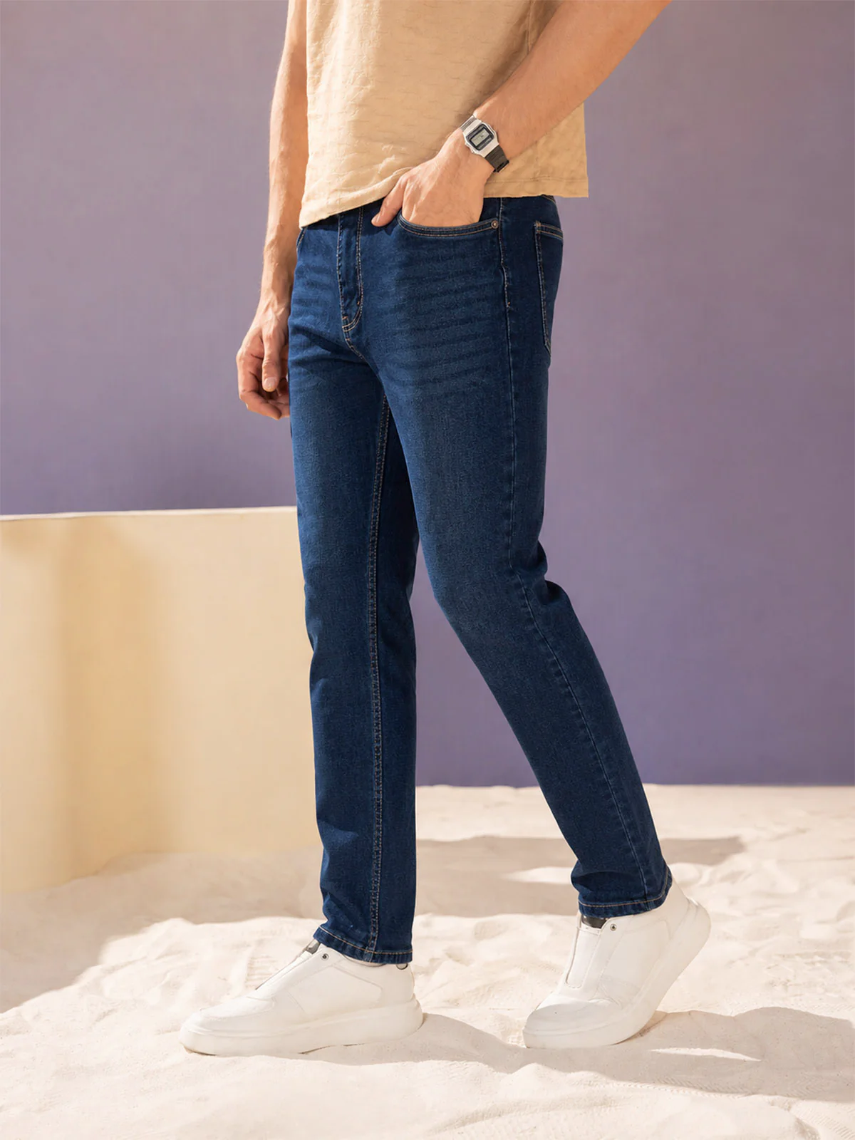 "BRYSEN" Slim Fit Denim Jeans - Image 4