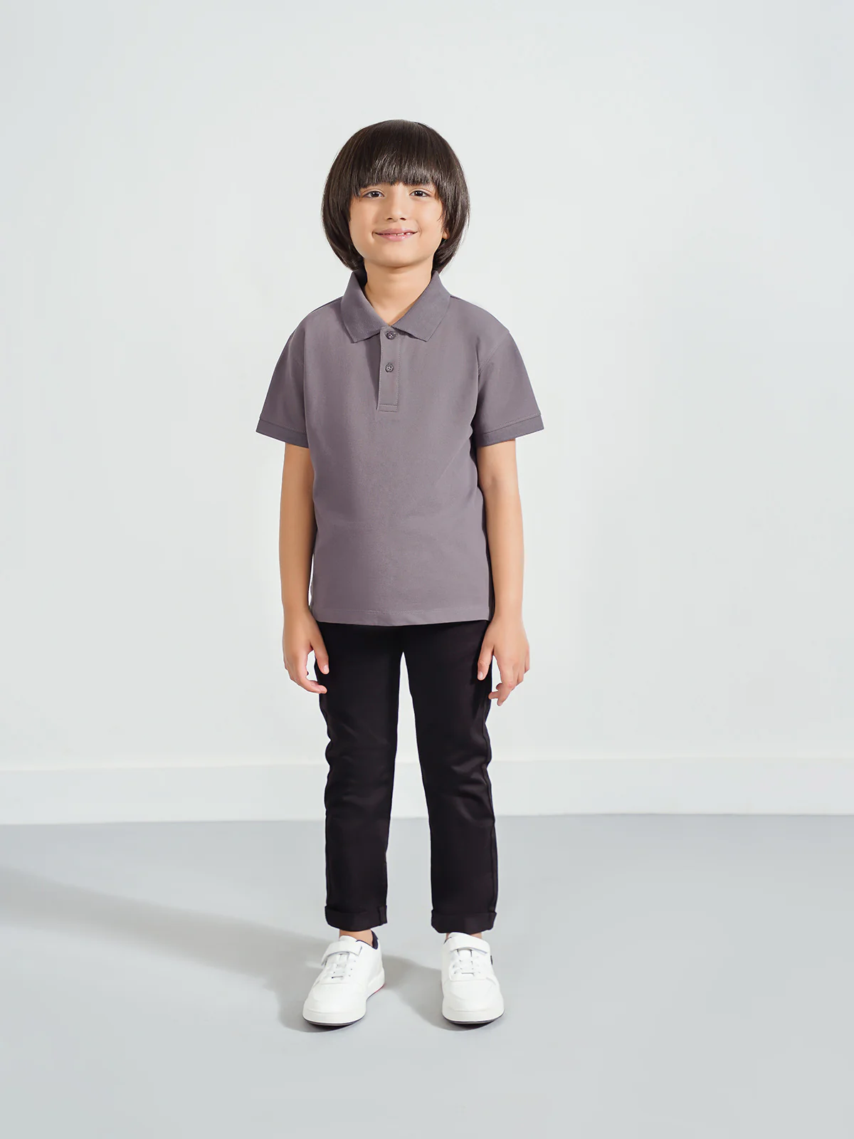 "BYRON" Basic Regular Fit Polo Shirt