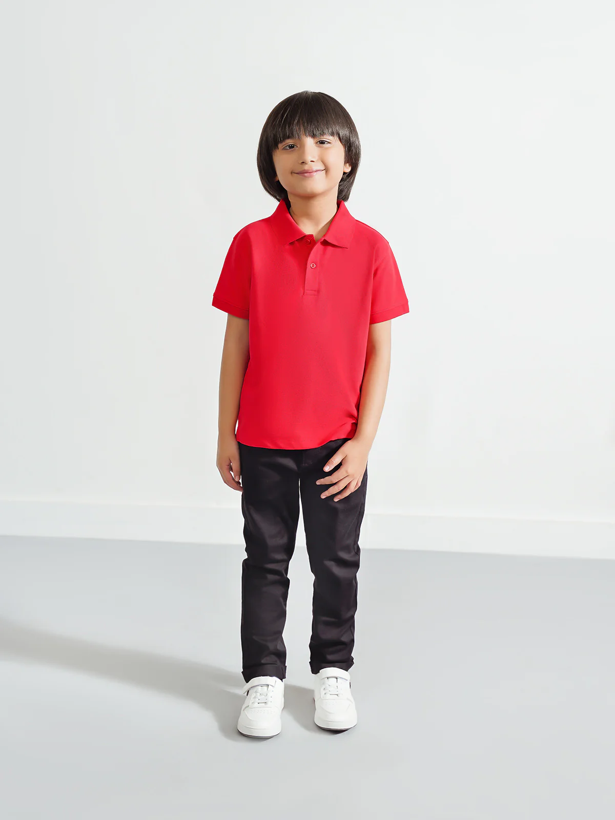 "BYRON" Basic Regular Fit Polo Shirt