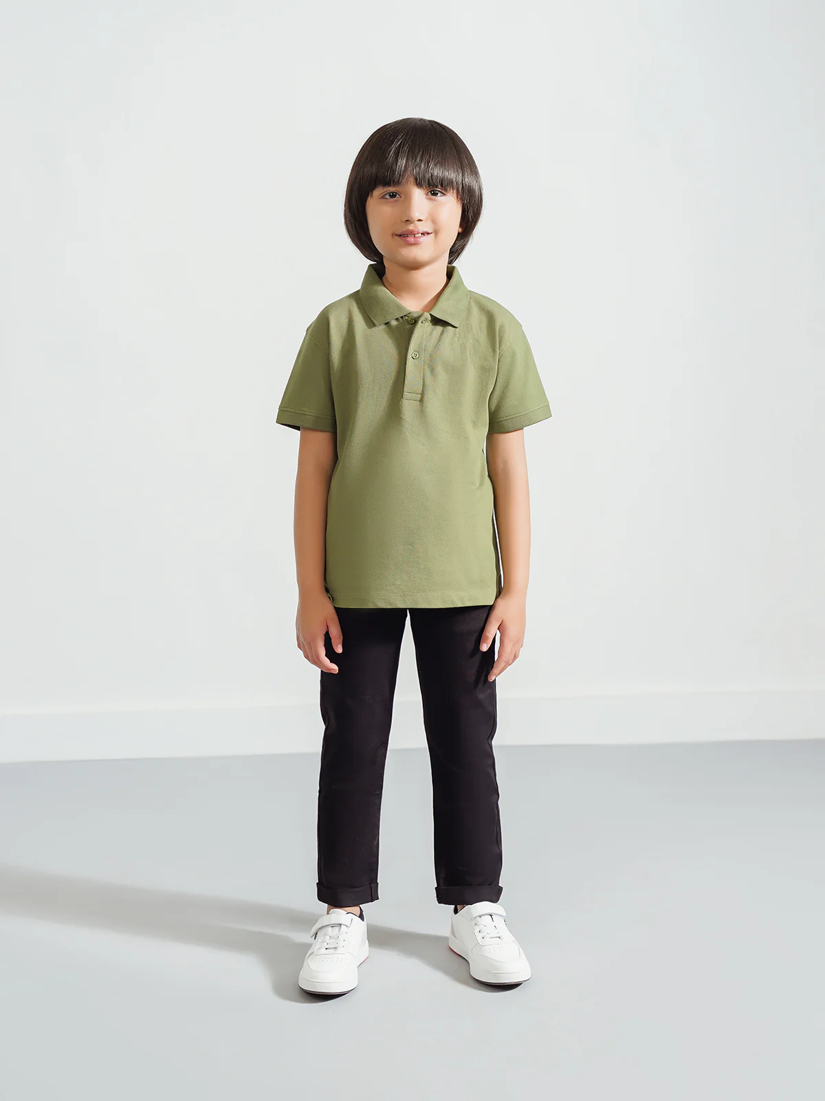 "BYRON" Basic Regular Fit Polo Shirt