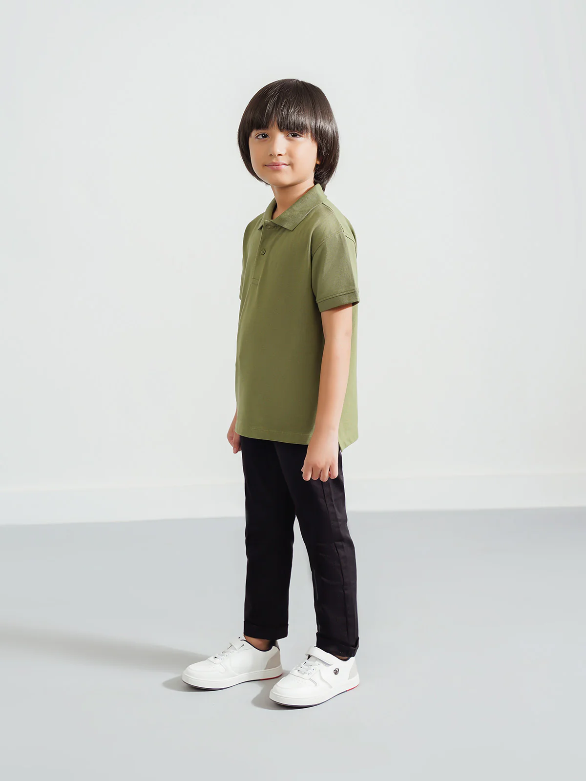 "BYRON" Basic Regular Fit Polo Shirt - Image 3