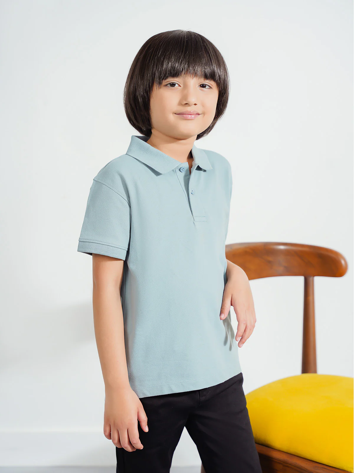 "BYRON" Basic Regular Fit Polo Shirt - Image 2