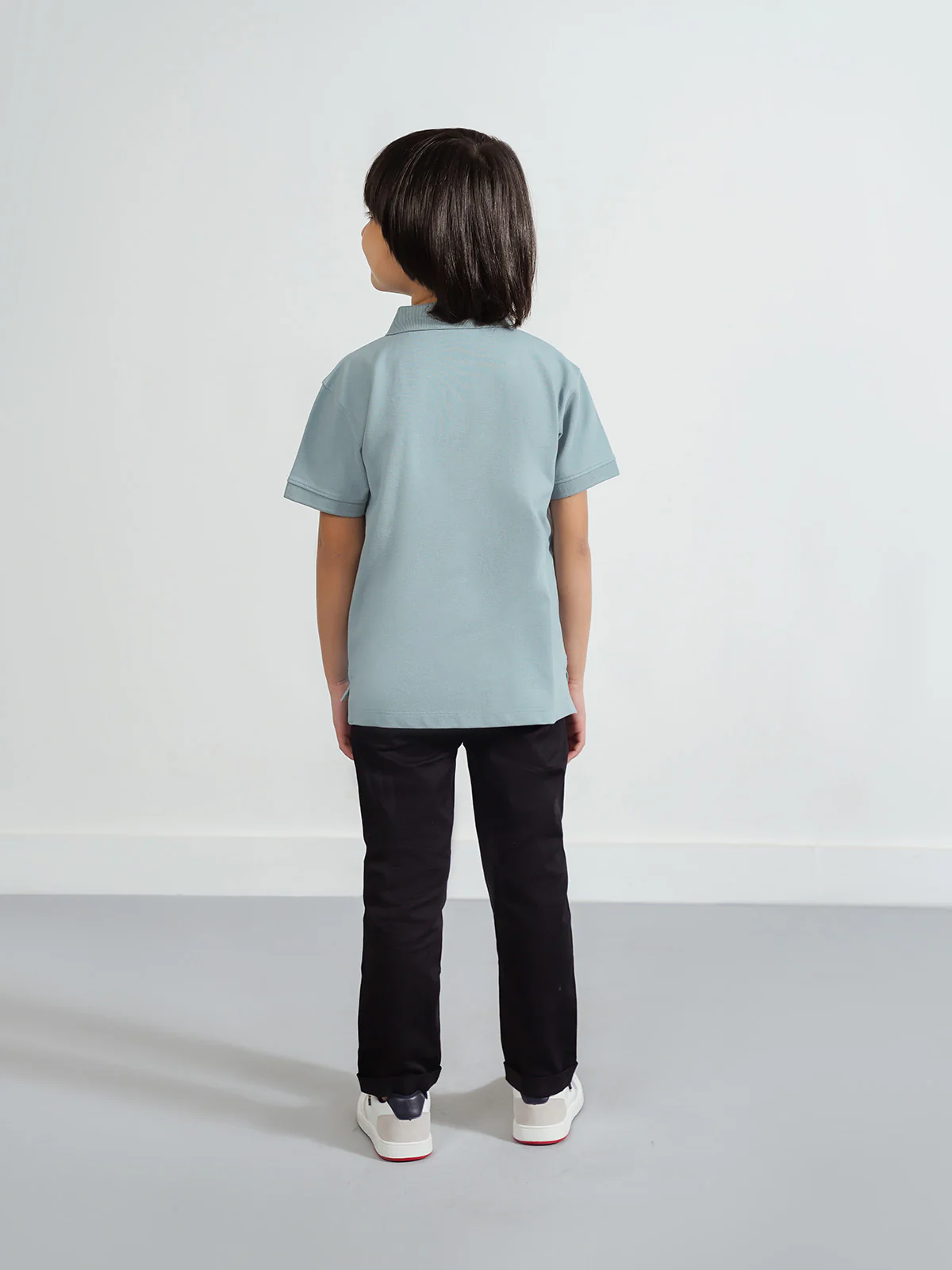 "BYRON" Basic Regular Fit Polo Shirt - Image 4